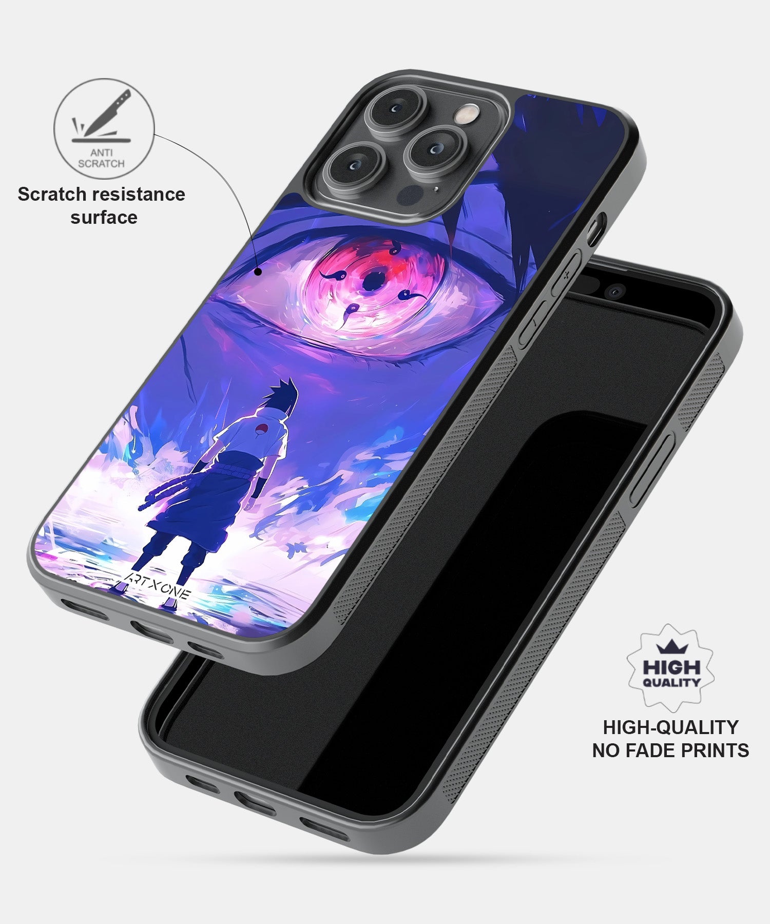 Sasuke Sharingan Mobile Back Cover