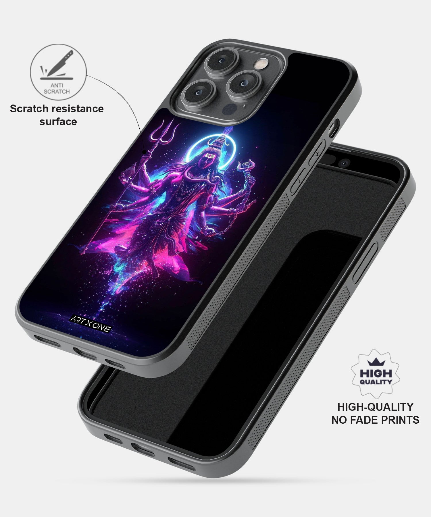 Hindu Gods (Shivji Maharaj) Mobile Back Cover