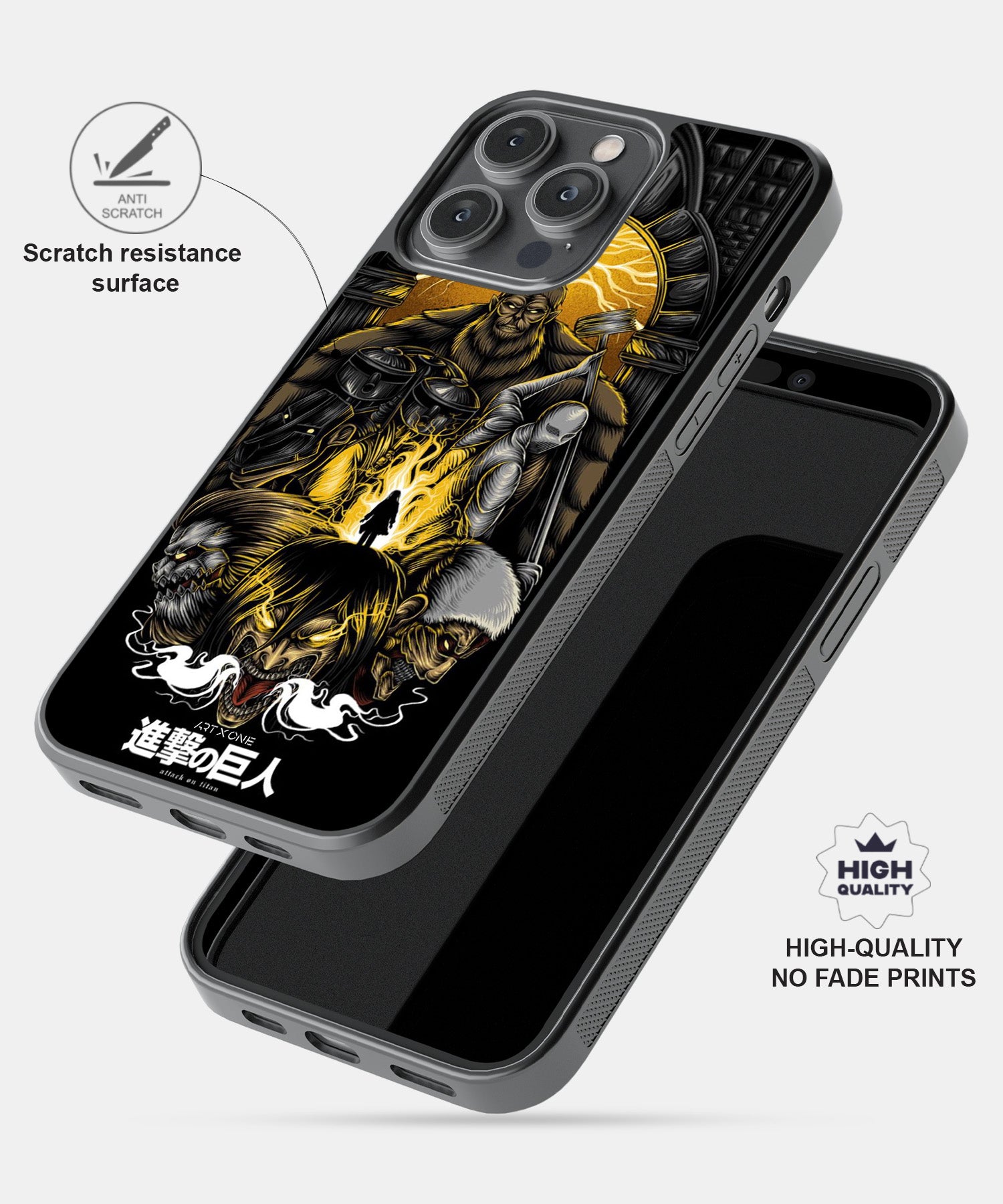 Attack On Titan  (Titan Shifters) Mobile Back Cover