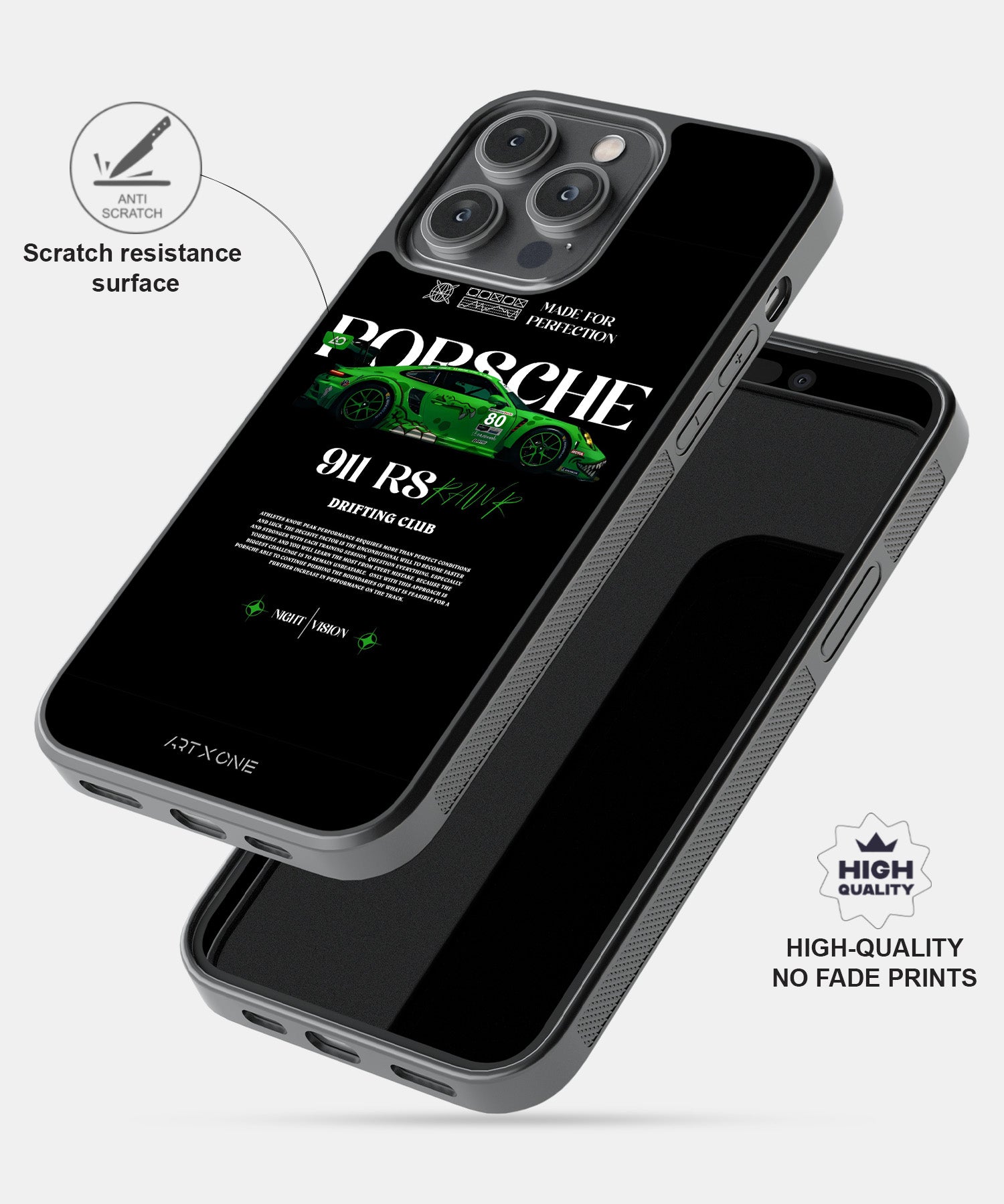 Sports Car  (Porsche Drifiting Club) Mobile Back Cover