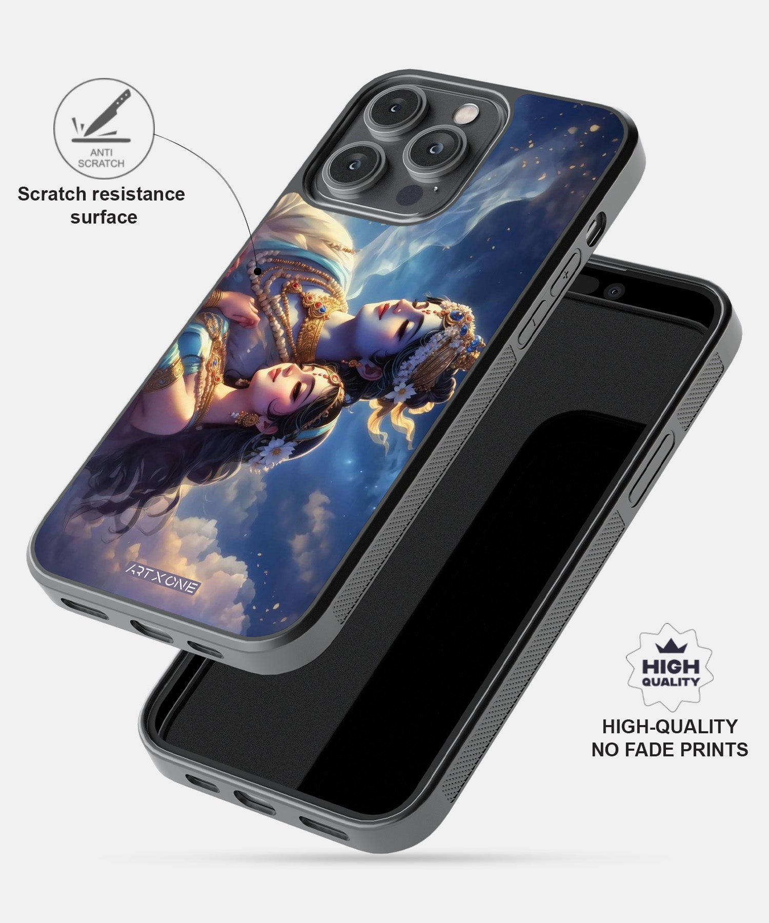 Hindu Gods (Radha Rani) Mobile Back Cover