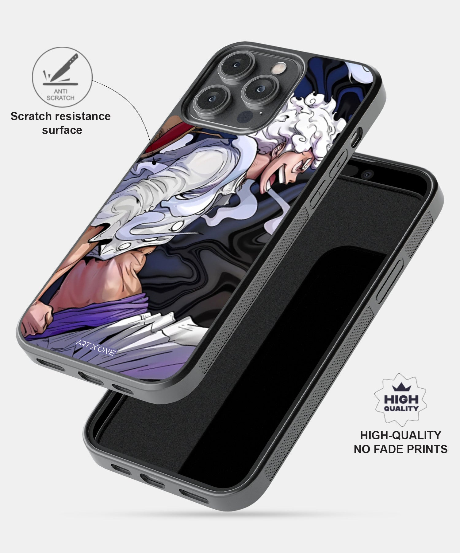 Powerful Luffy Mobile Back Cover