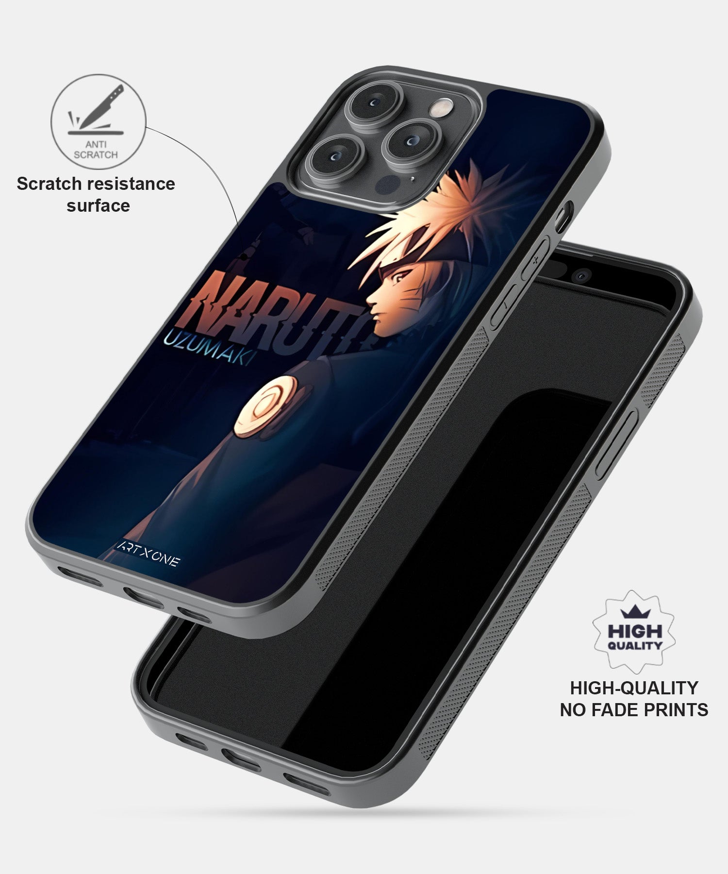 Naruto Minimal Mobile Back Cover