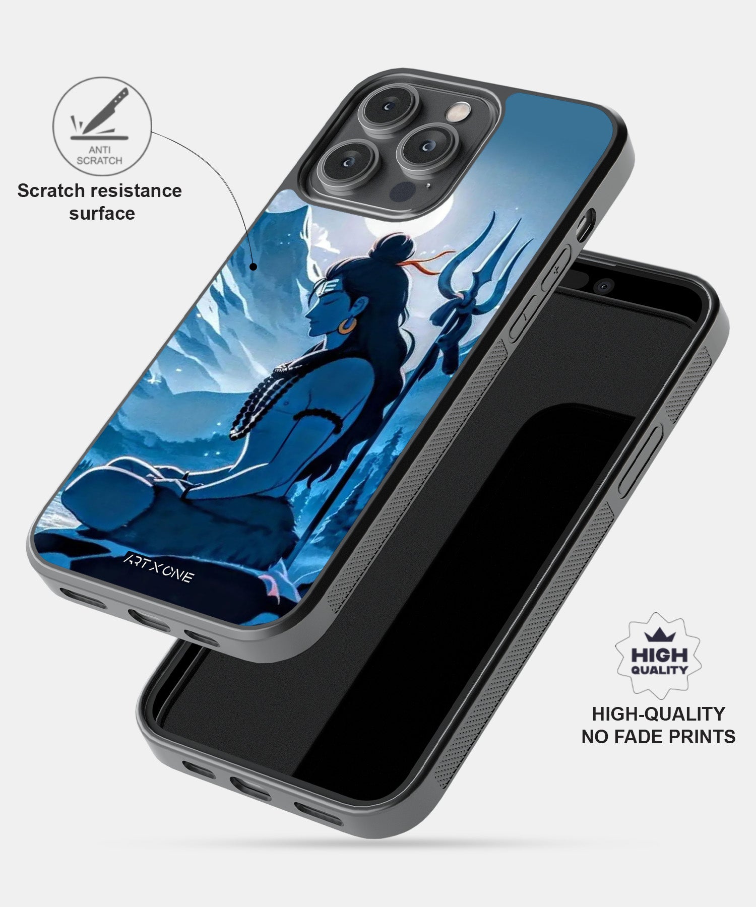 Hindu Gods (Mahadev Shiv) Mobile Back Cover