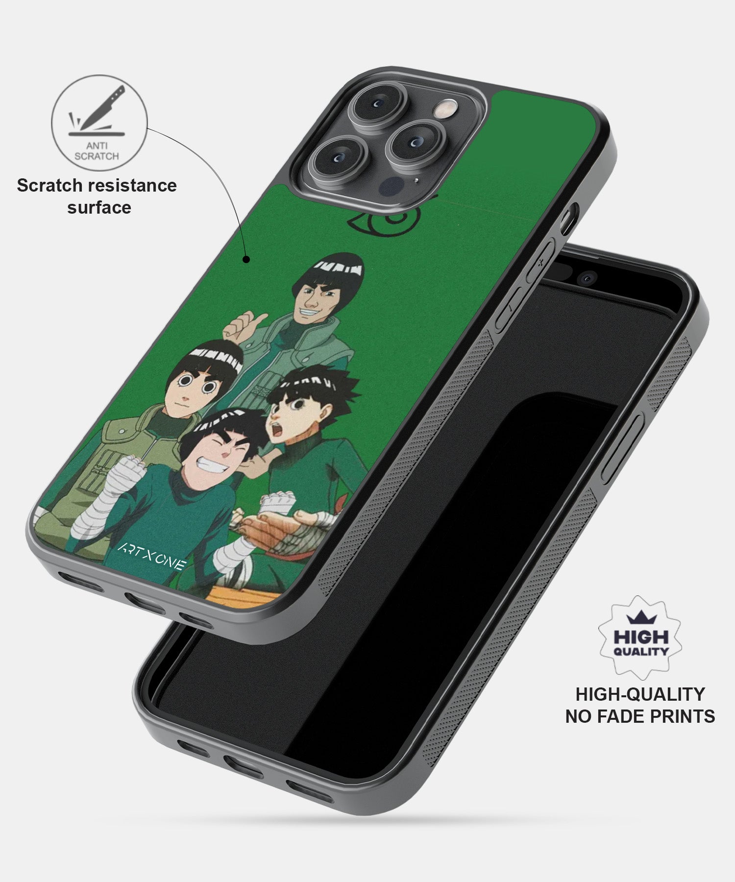 Might Guy Rocklee Mobile Back Cover