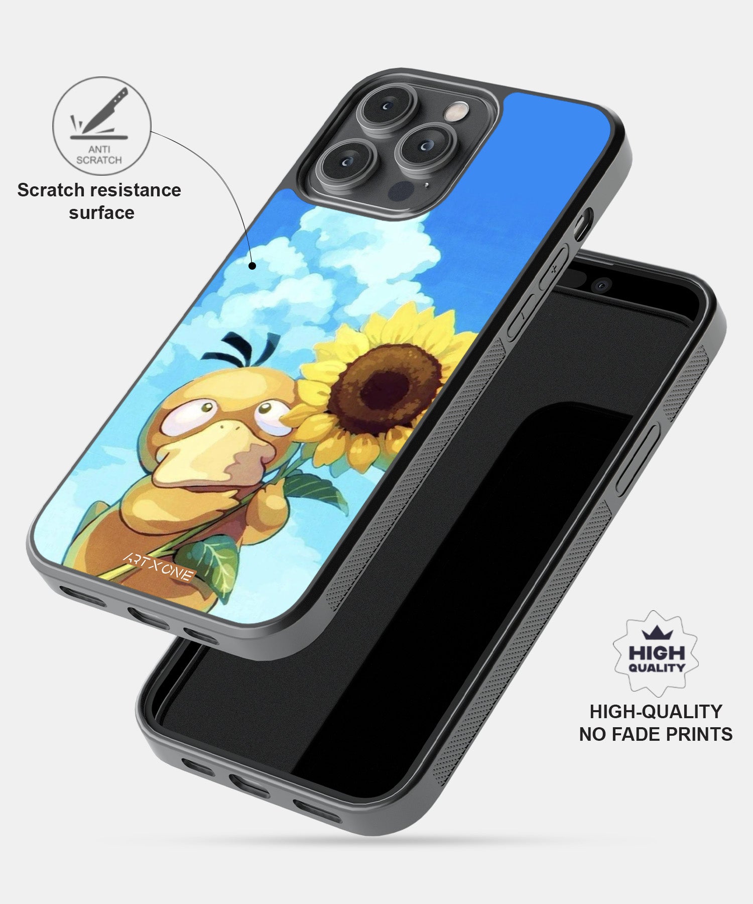 Cartoon (Psyduck) Mobile Back Cover
