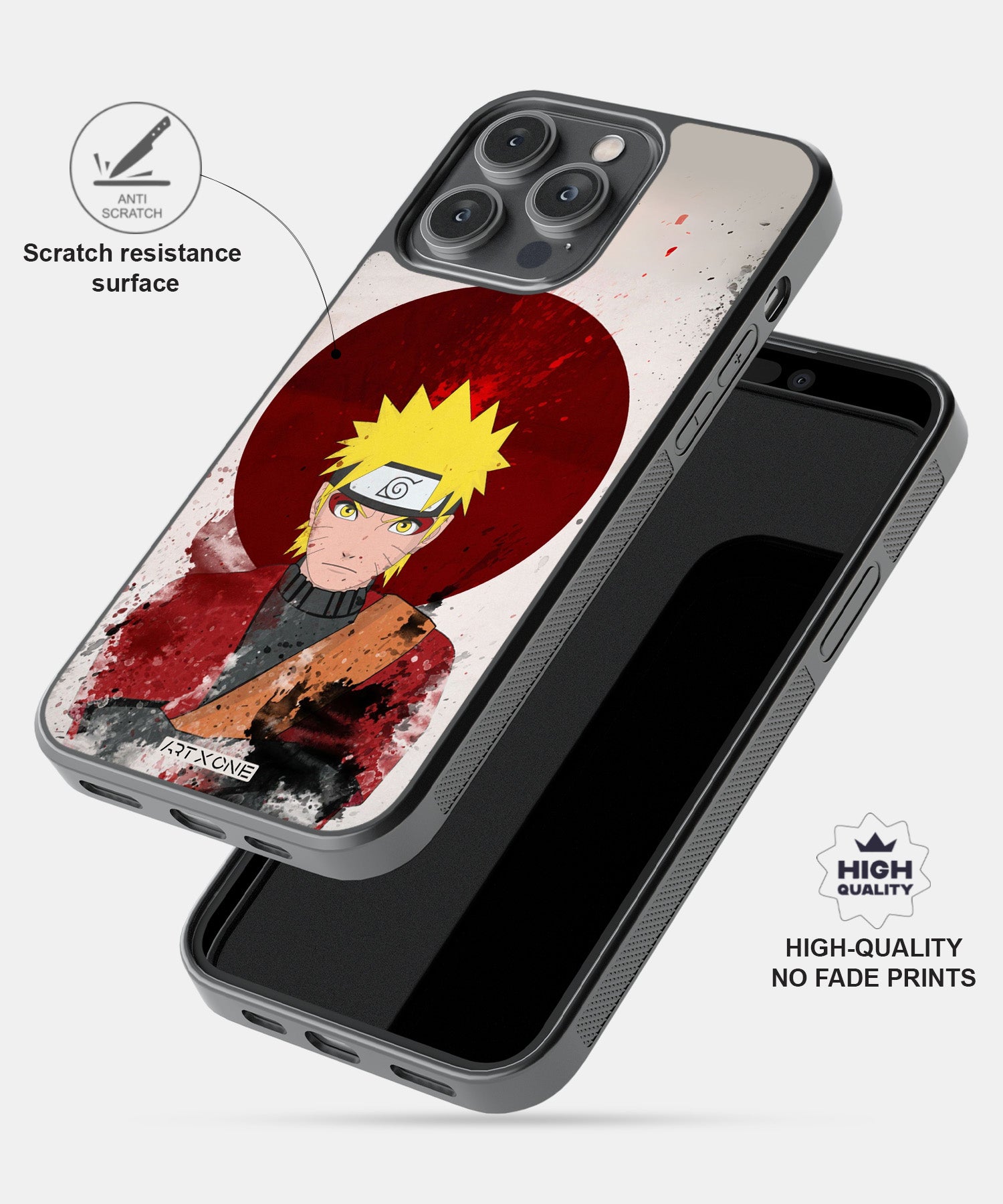 Naruto Mobile Back Cover