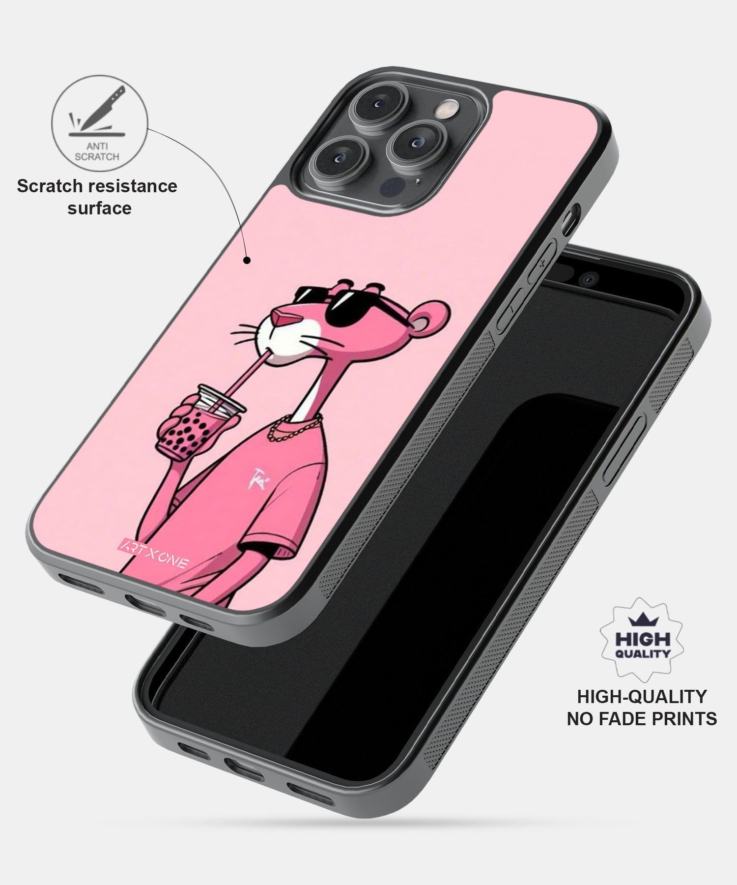 Cartoon (Pink Panther) Mobile Back Cover