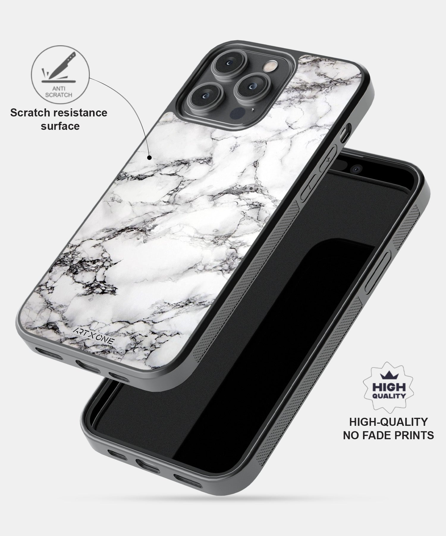 Arabescato Corchia Marble Mobile Back Cover