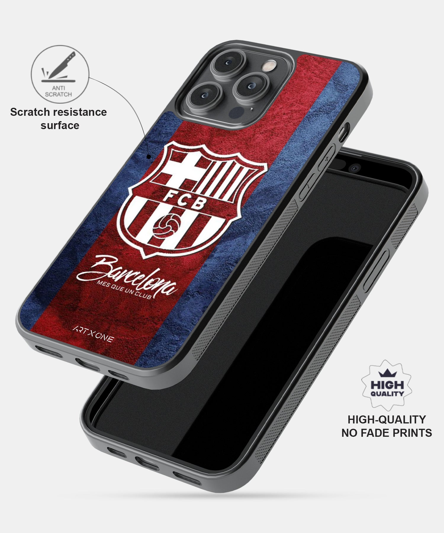 Football (Barcelona) Mobile Back Cover