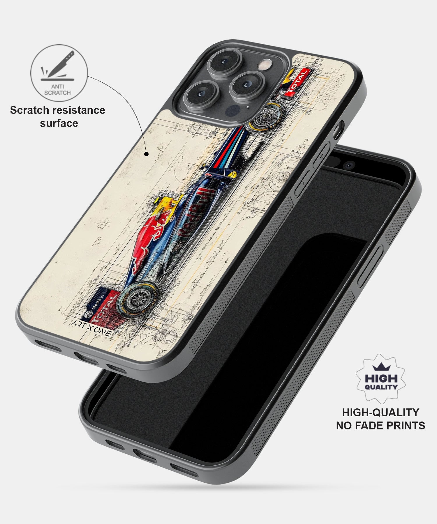 F1 X RedBull Mobile Back Cover
