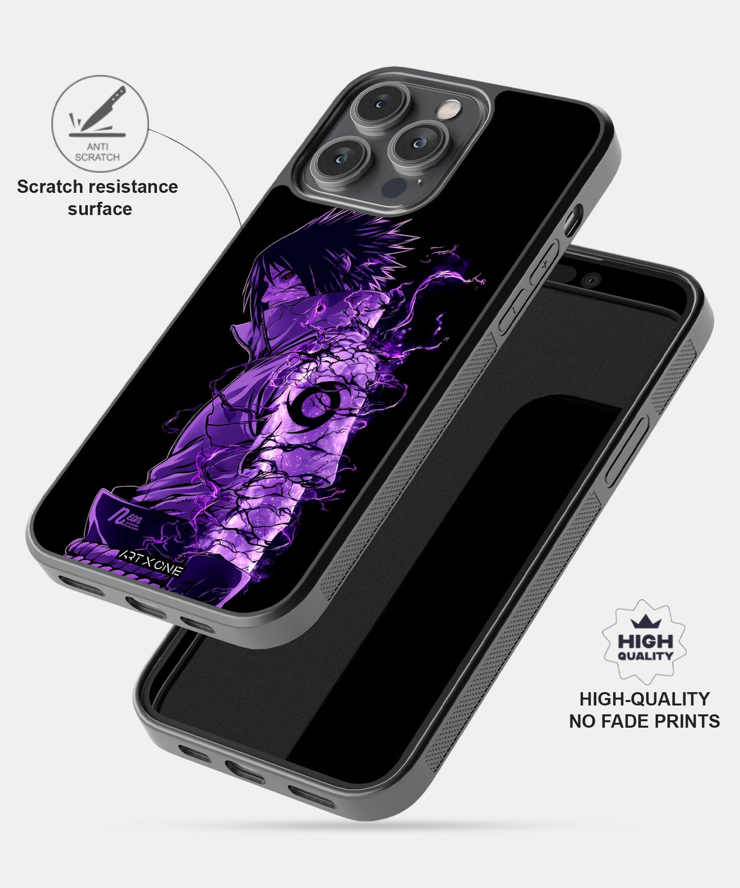 Sasuke Minimal Mobile Back Cover