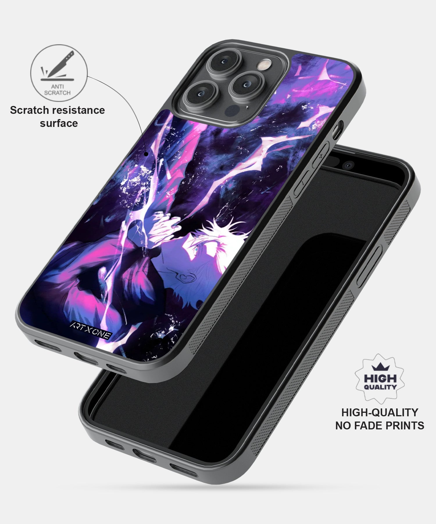 Gojo Satoru Using Infinity Void Mobile Back Cover