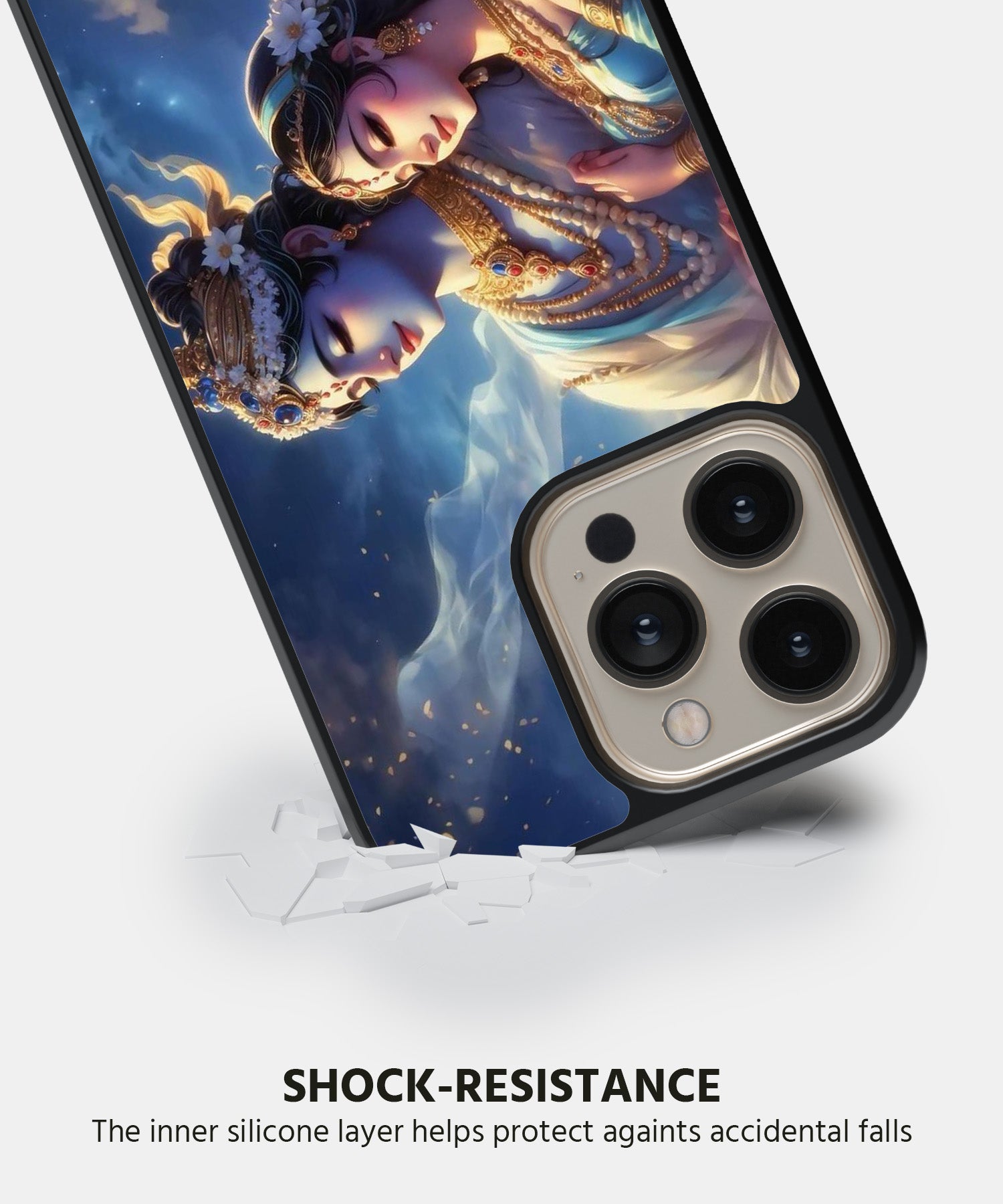 Hindu Gods (Radha Rani) Mobile Back Cover