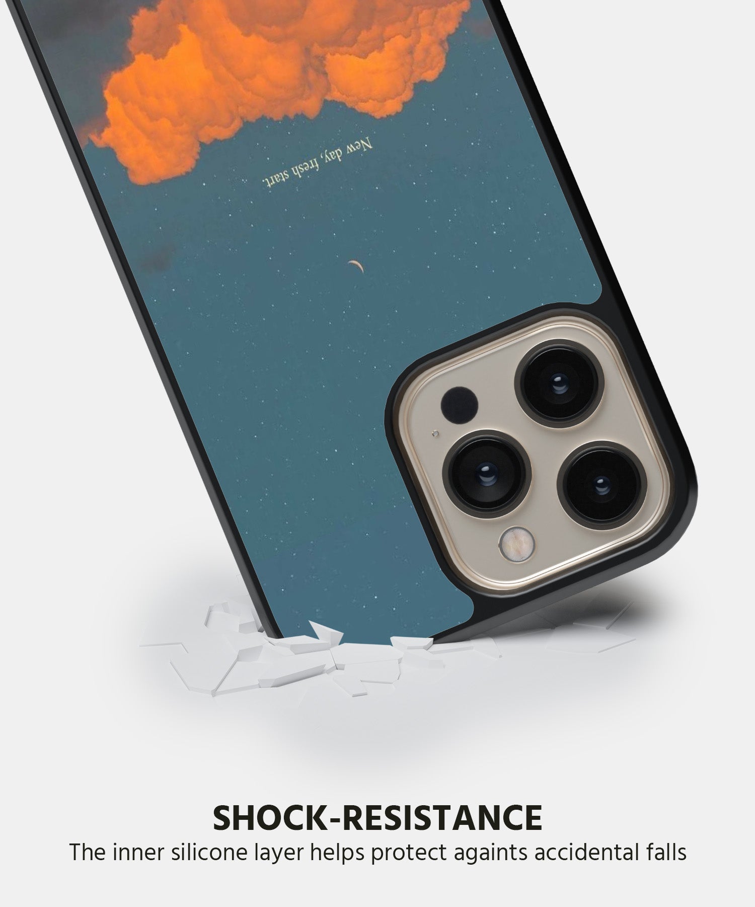 New Day, Fresh Start! Mobile Back Cover