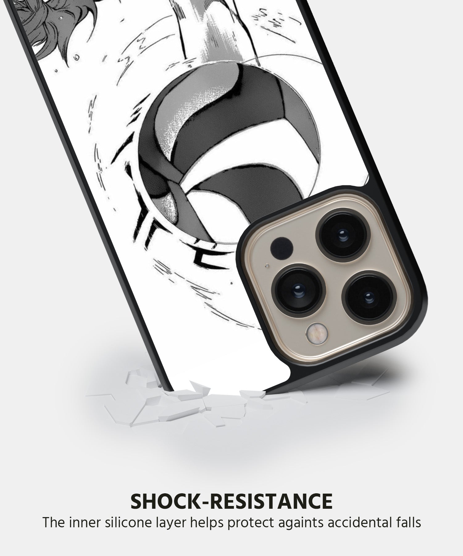 Haikyuu Monotone Mobile Back Cover