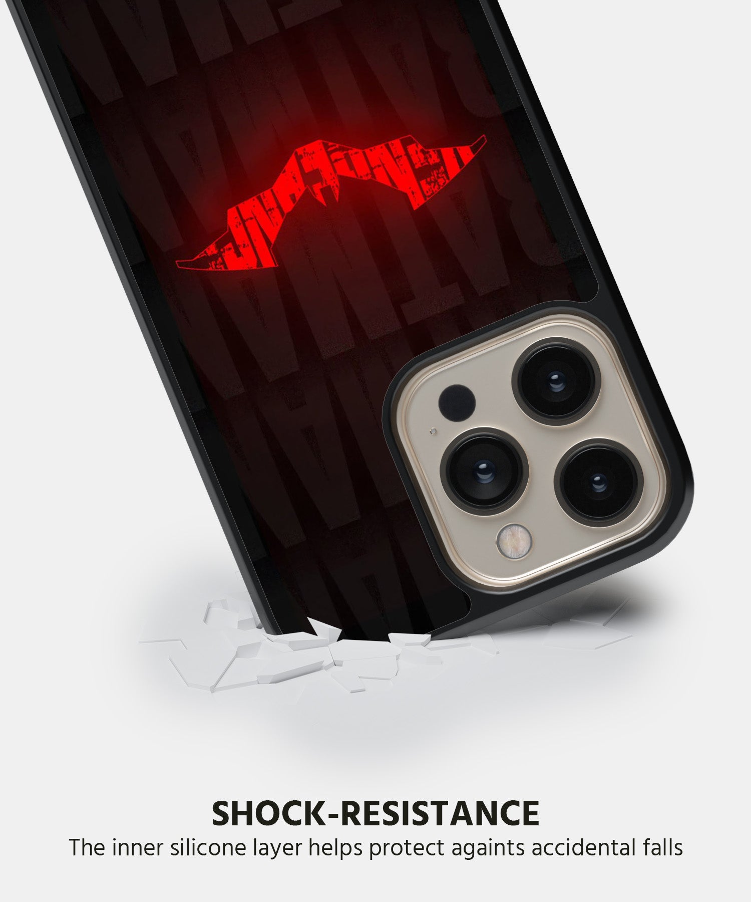 DC Bat Wing Mobile Back Cover