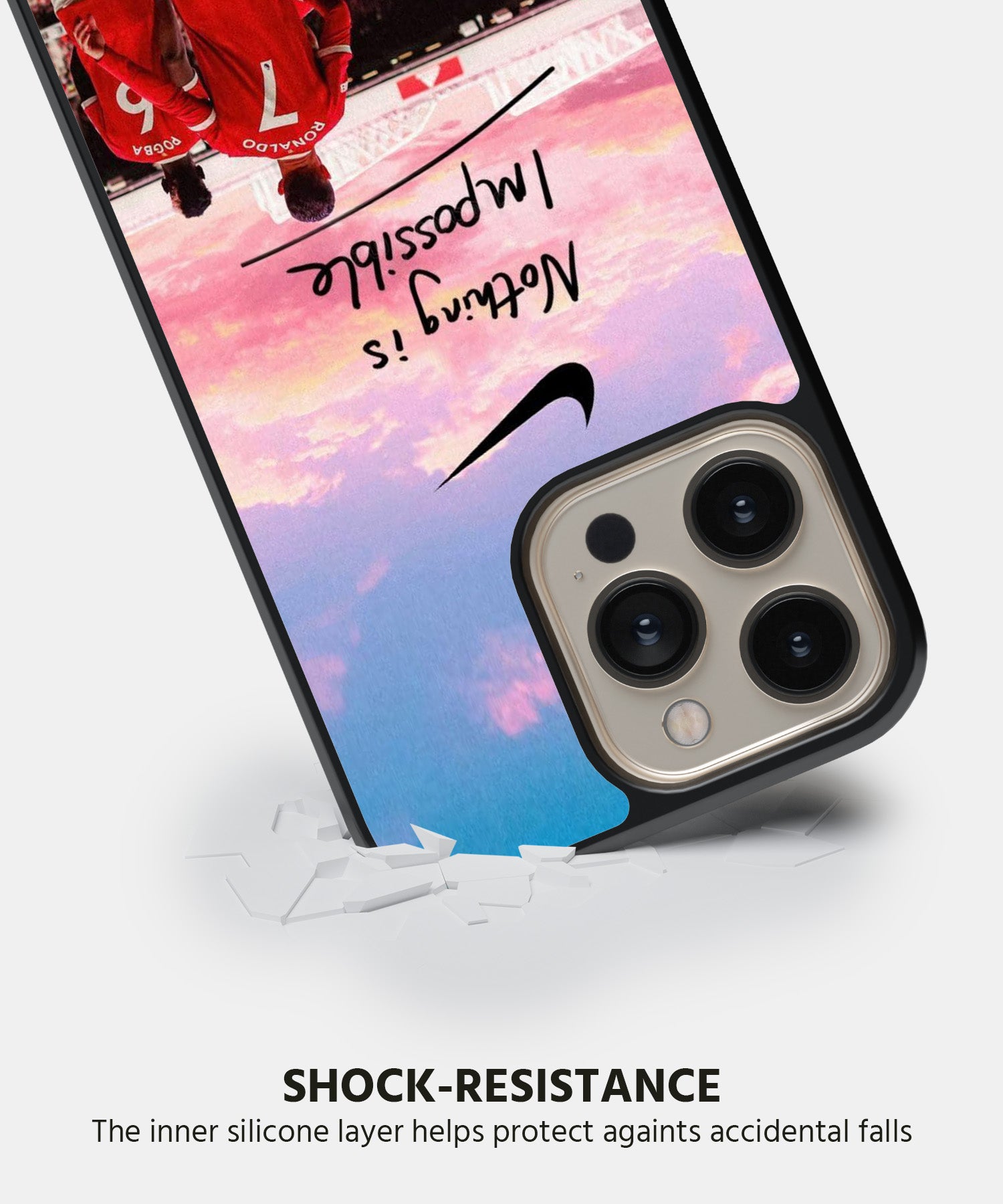 Football (Ronaldo Nothing is Impossible) Mobile Back Cover