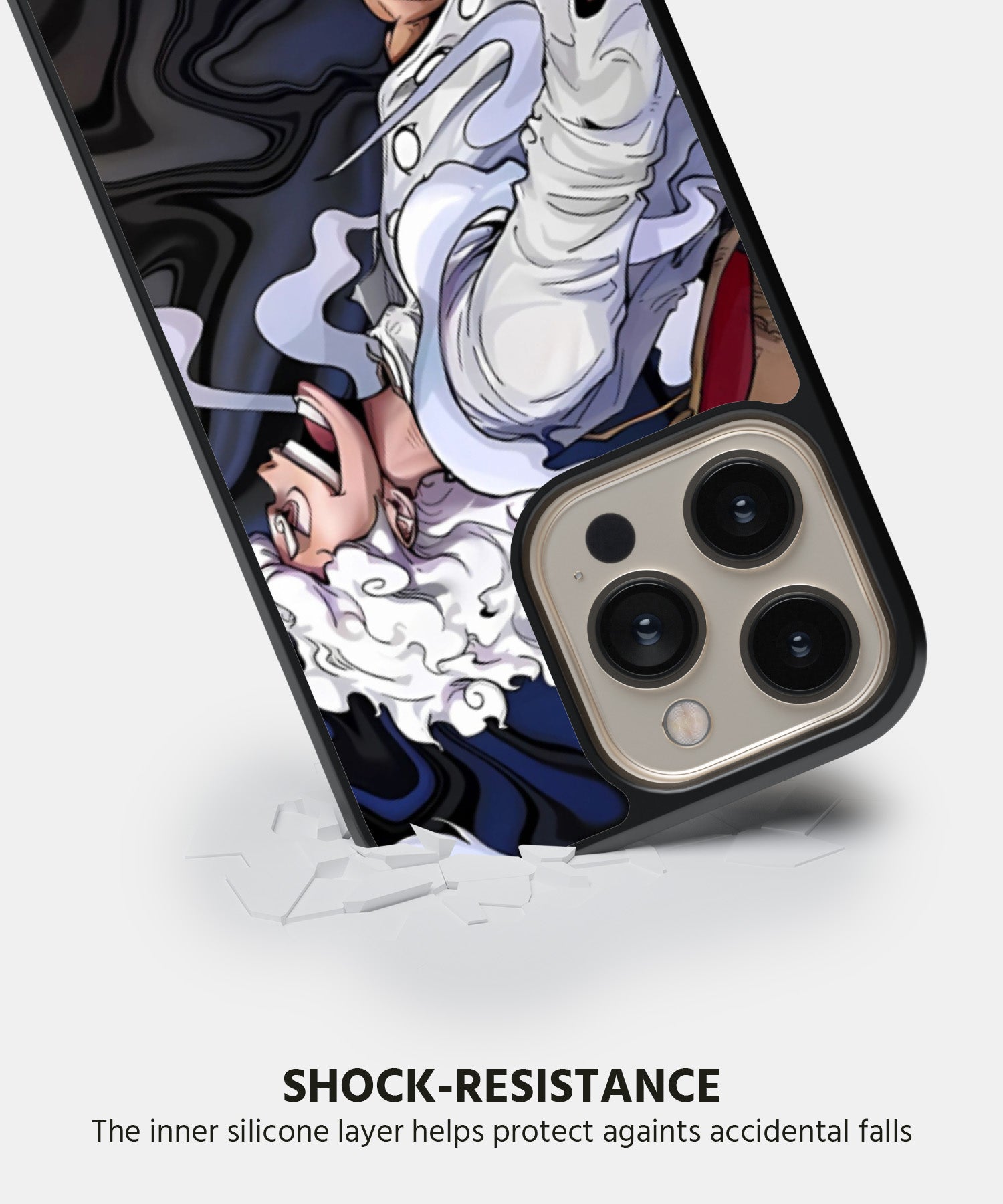 Powerful Luffy Mobile Back Cover