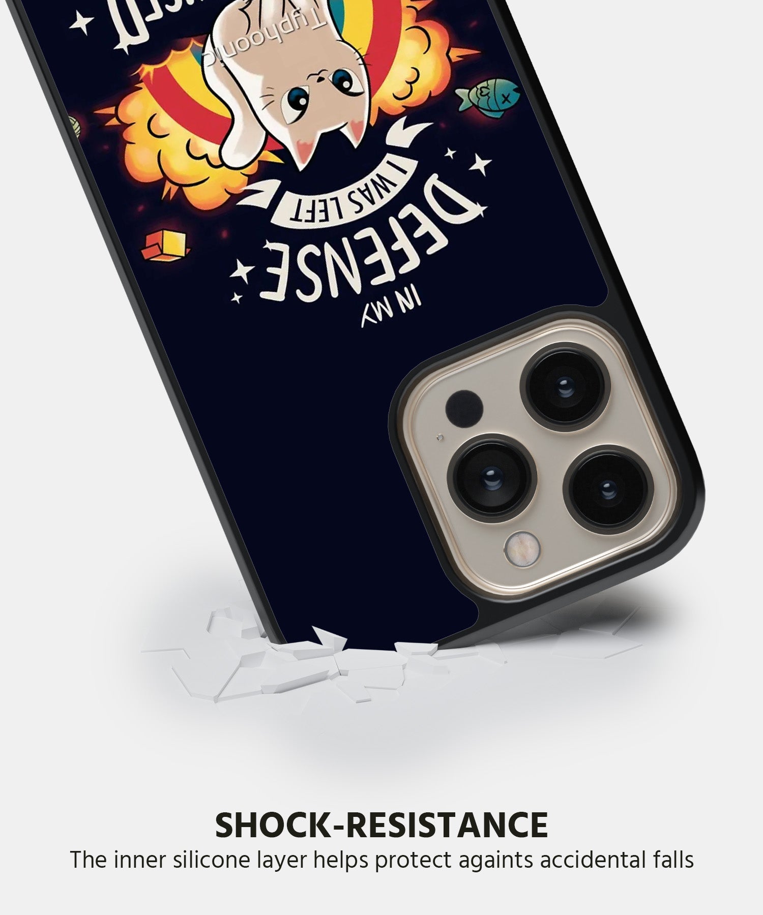 In My Defence Mobile Back Cover