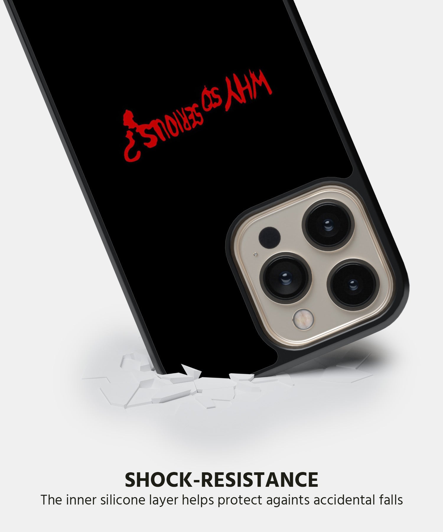 DC (Why so Serious) Mobile Back Cover