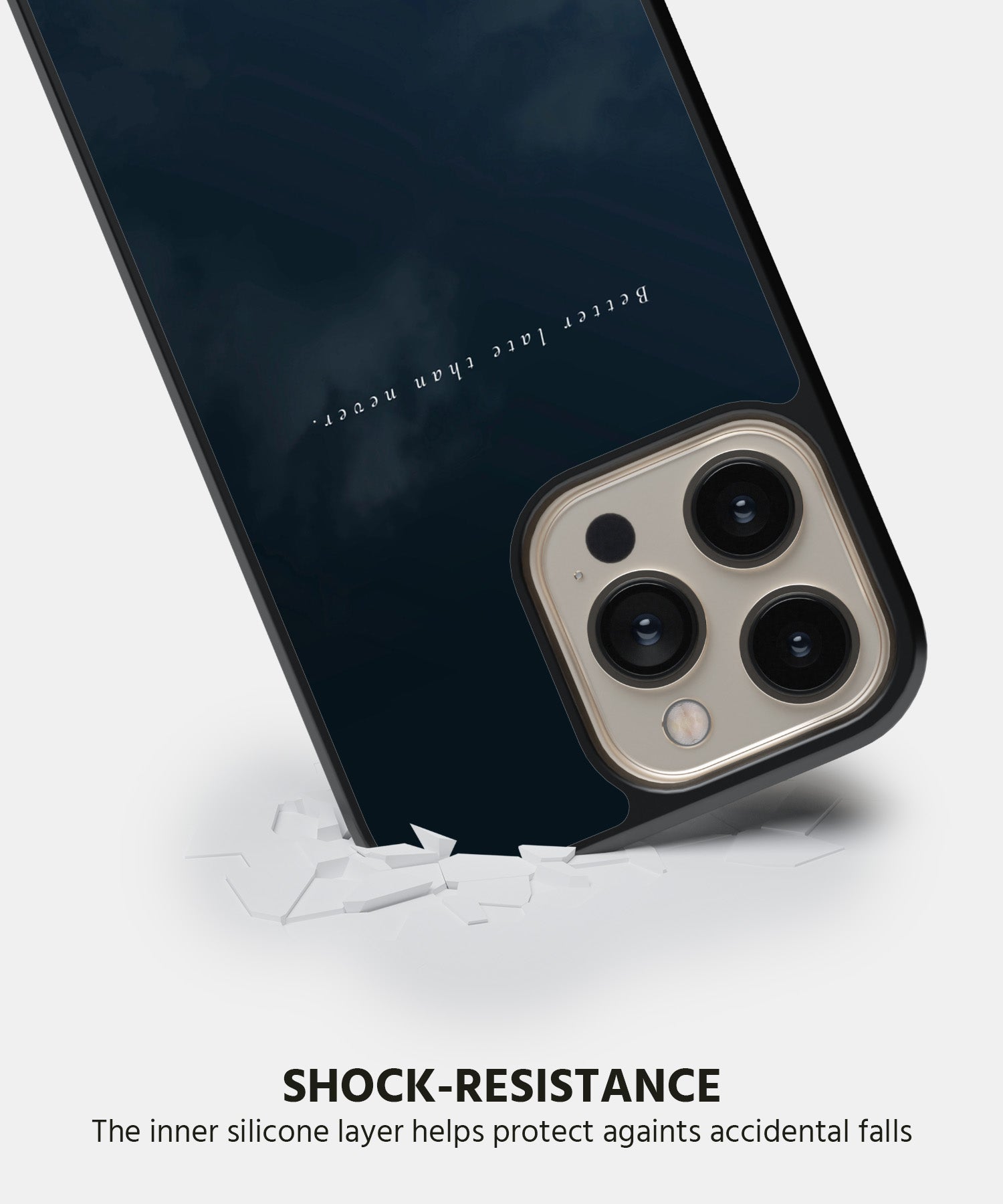 Better Late Than Never Mobile Back Cover