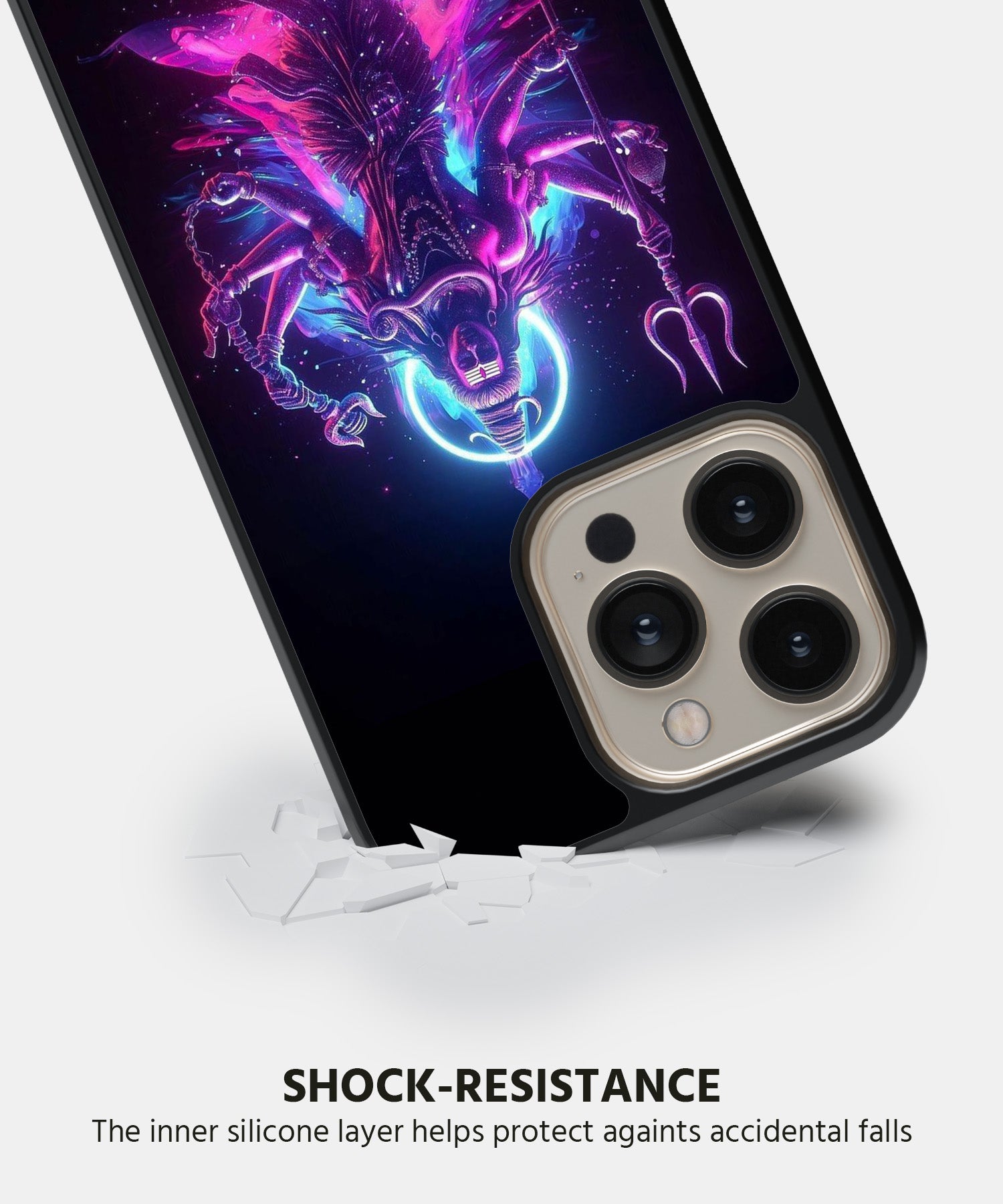 Hindu Gods (Shivji Maharaj) Mobile Back Cover