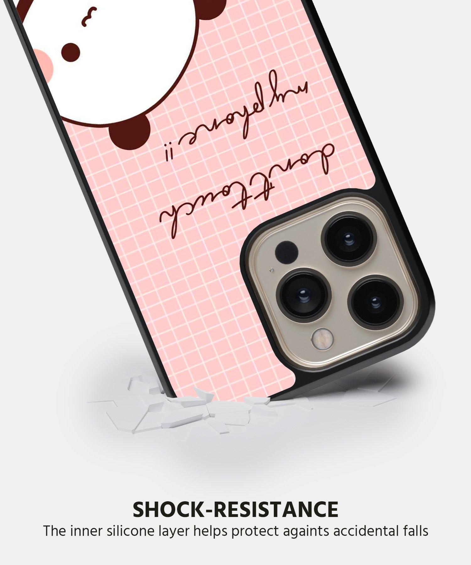 Don't Touch My Phone Mobile Back Cover