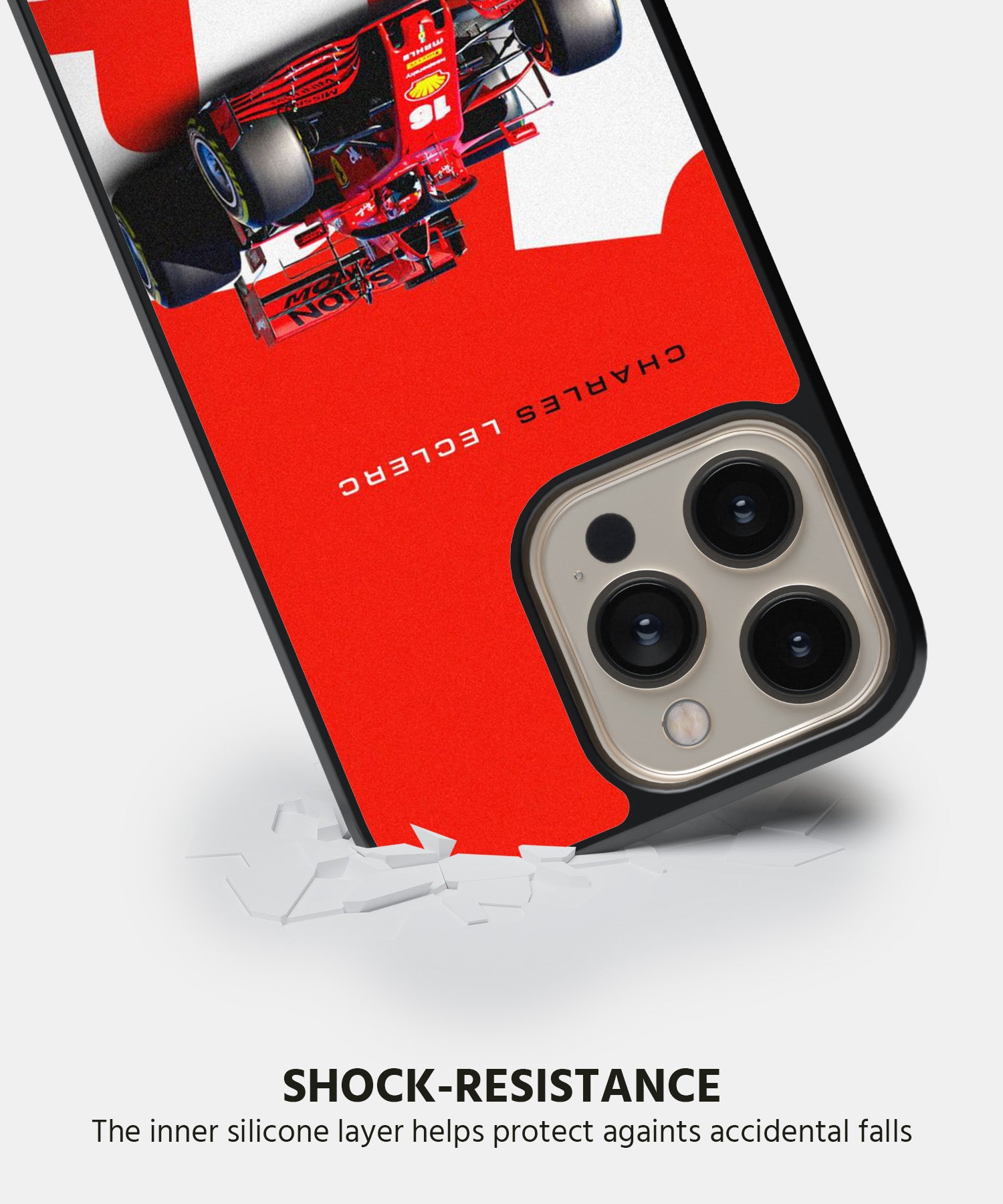 Charles Leclerc  Ferrari F1 Mobile Back Cover
