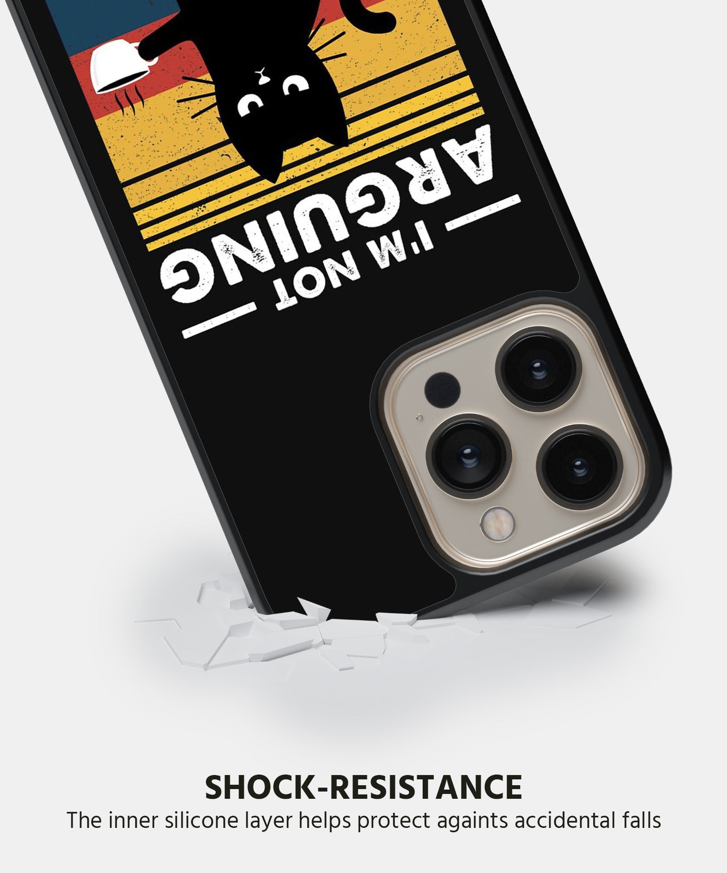 No Arguments! Mobile Back Cover