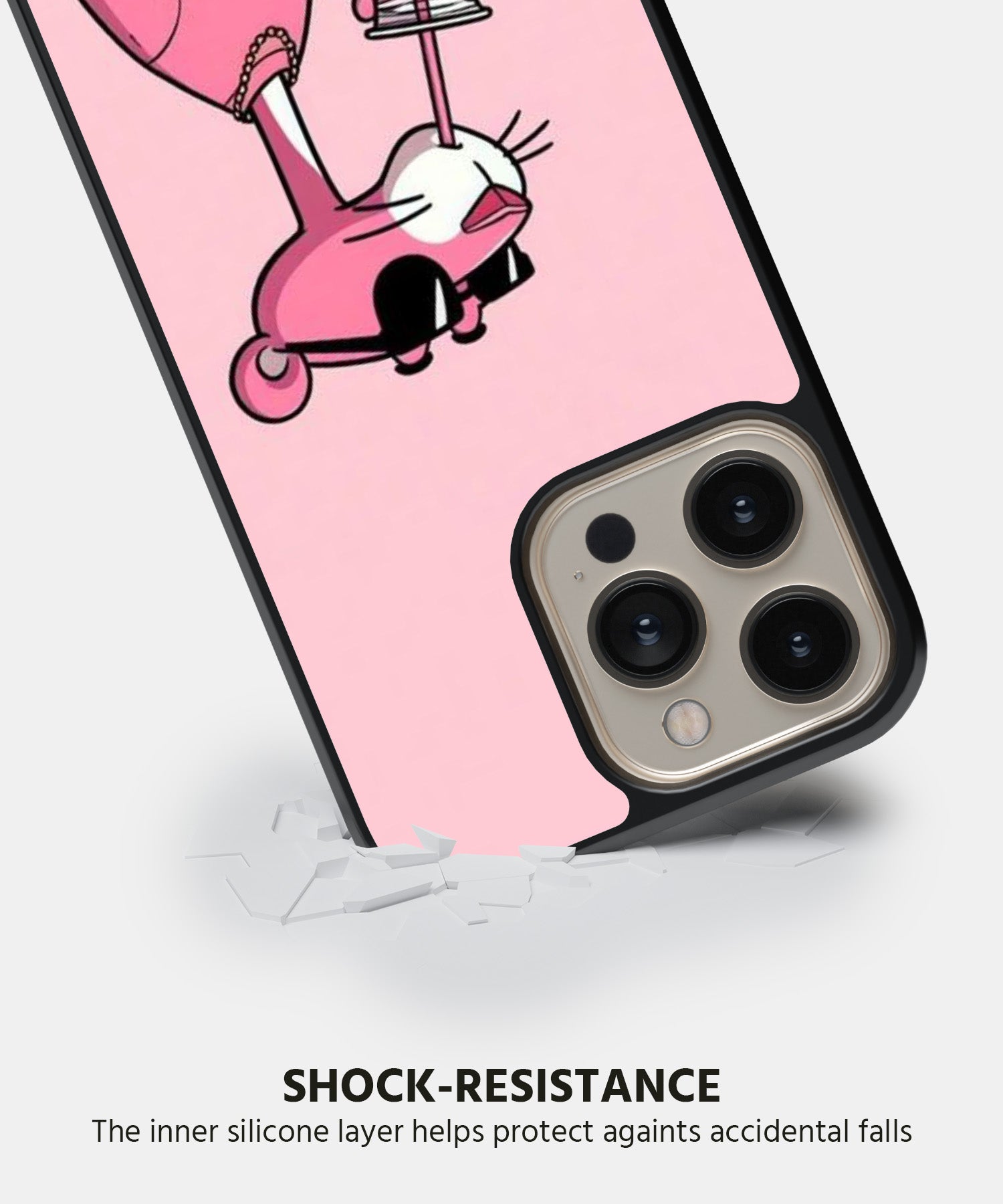 Cartoon (Pink Panther) Mobile Back Cover