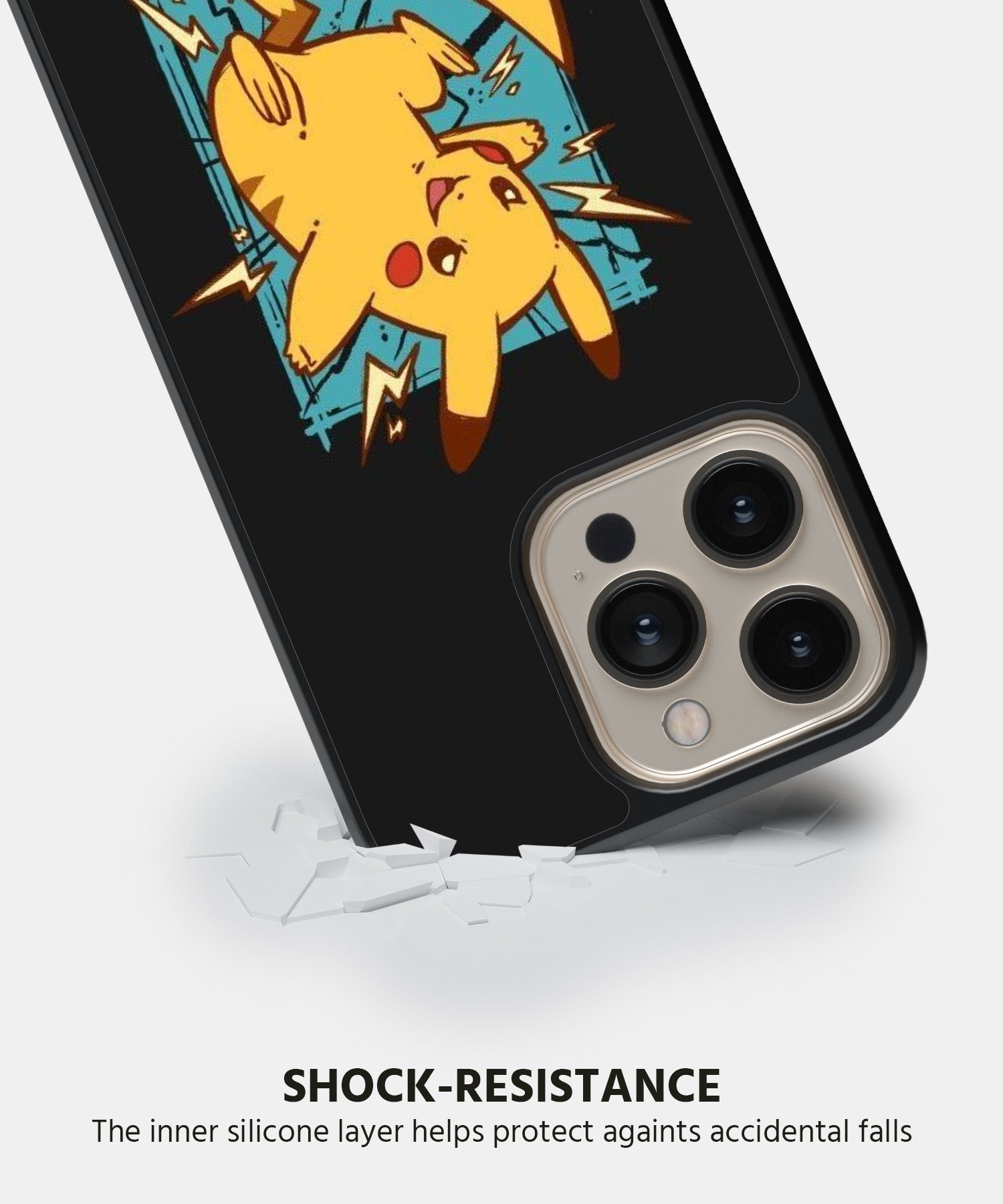 Cartoon (Pikachu) Mobile Back Cover