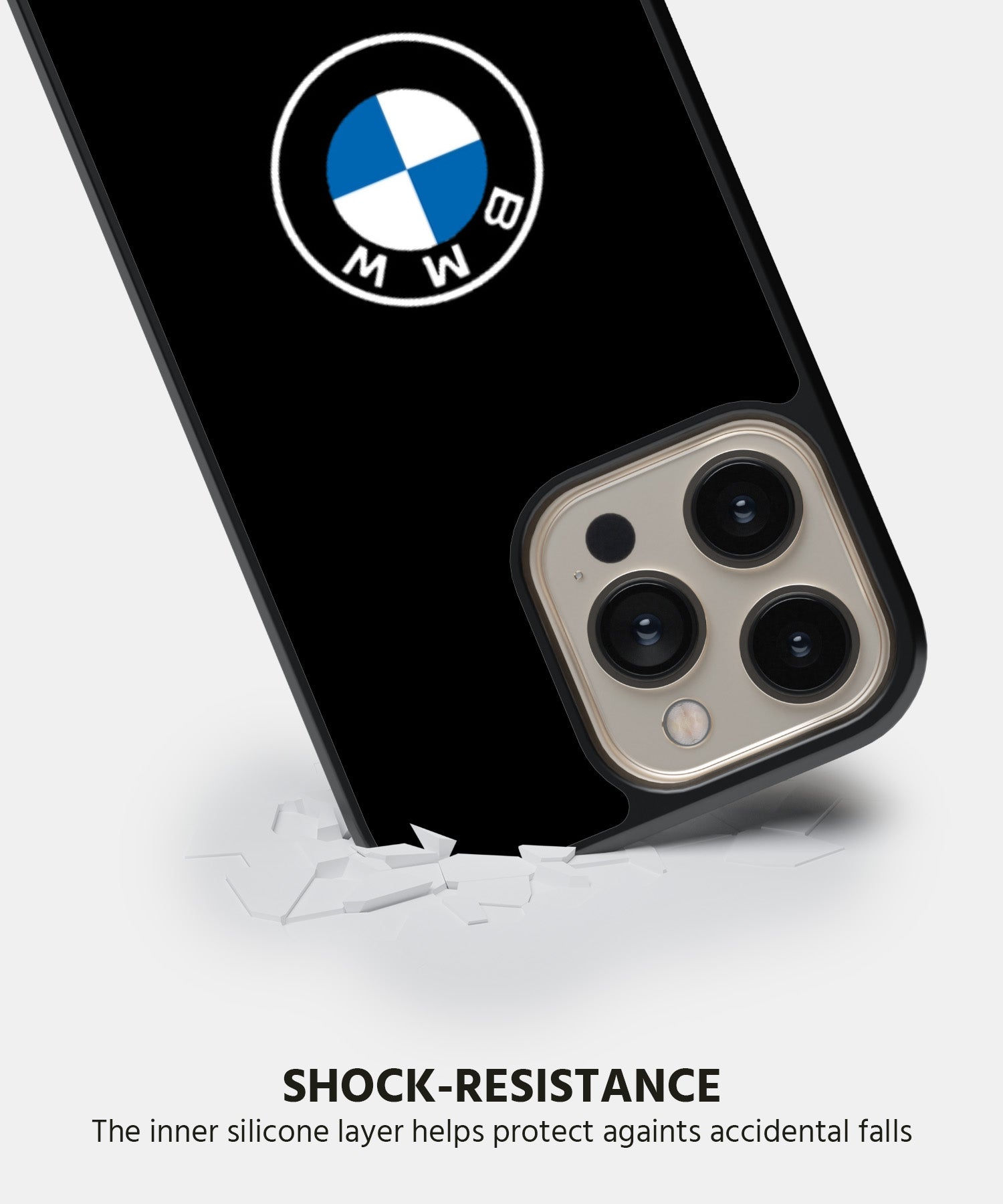 BMW Steel Color Mobile Back Cover