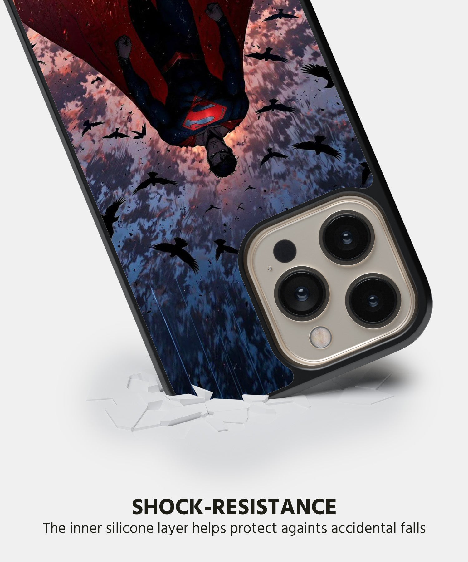 DC (Man of Steel) Mobile Back Cover