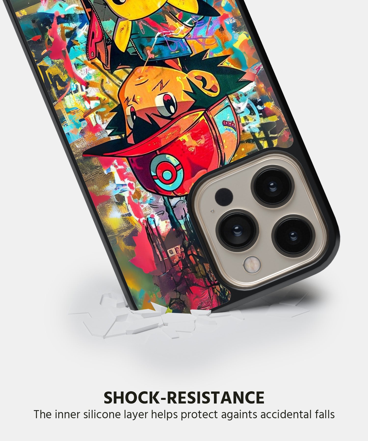 Cartoon (Ash Ketchum) Mobile Back Cover