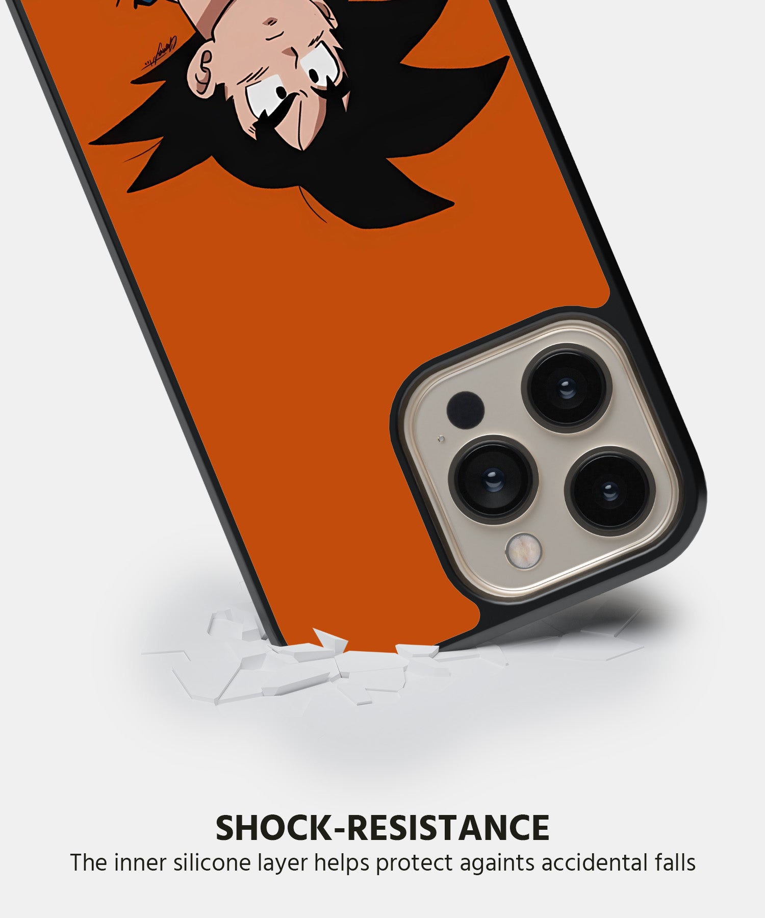 Goku Orange Mobile Back Cover