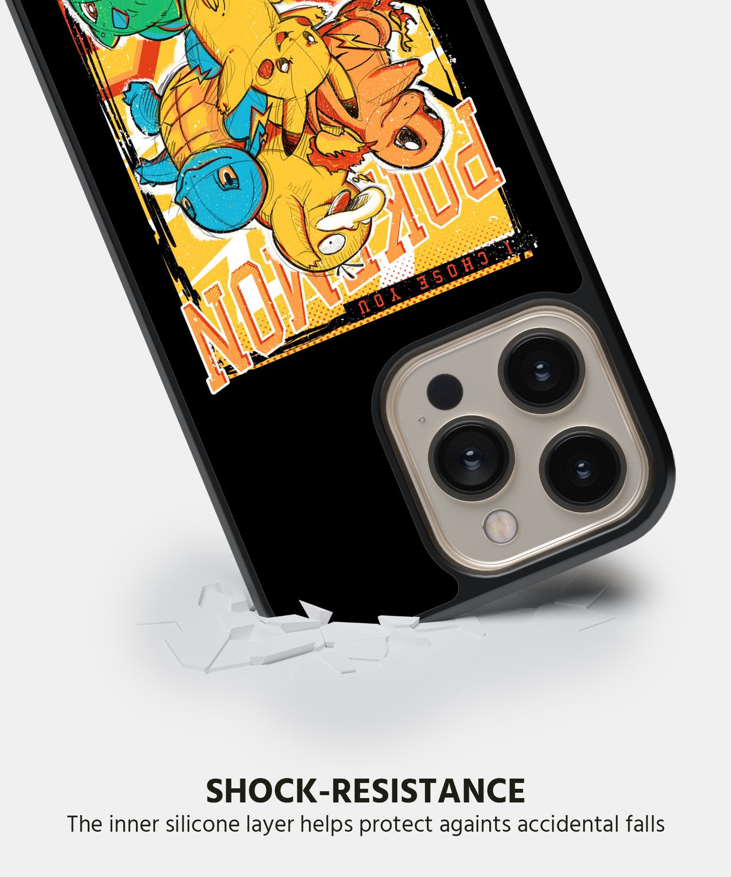 Cartoon (Pokemon Starter Pack) Mobile Back Cover