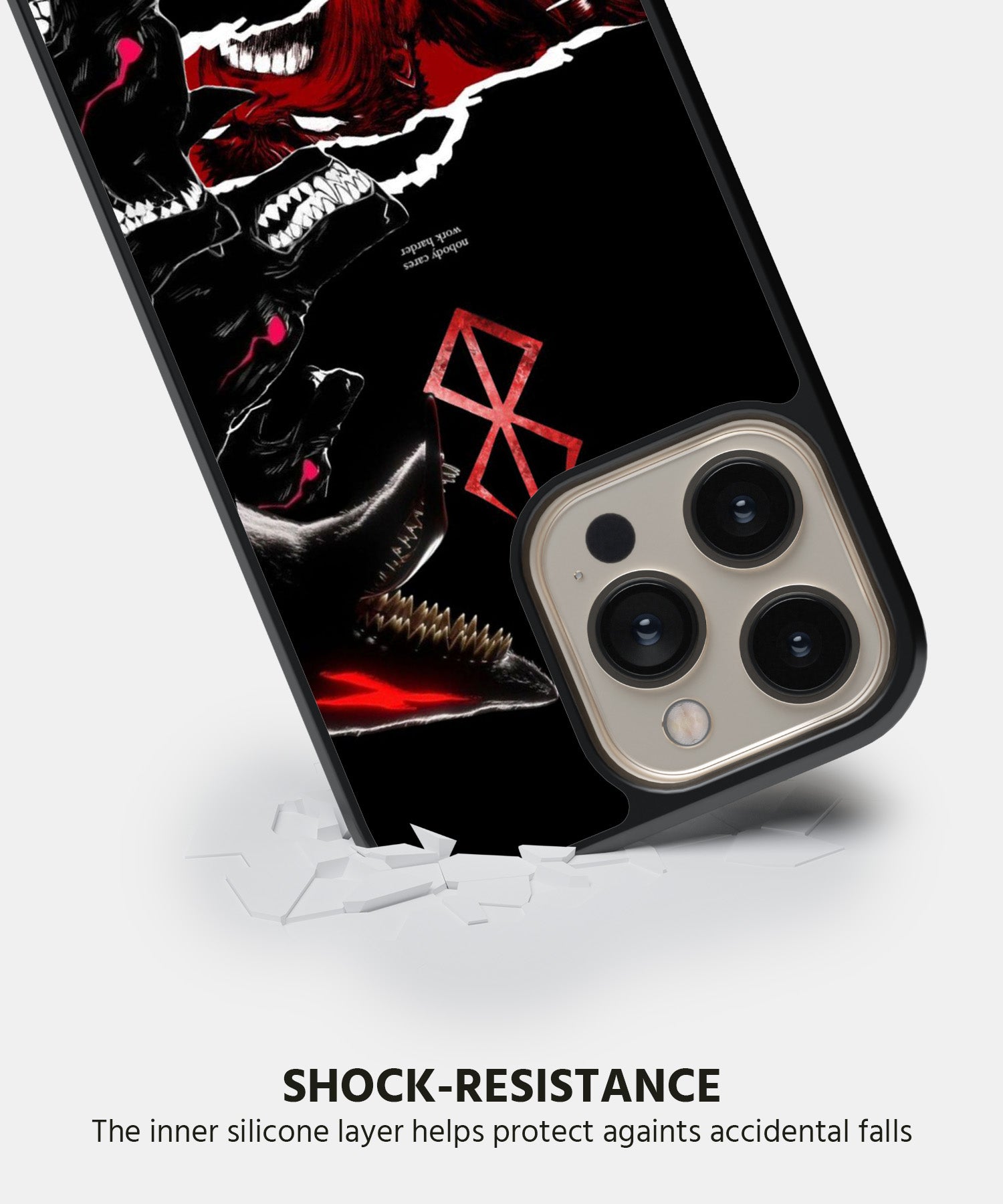 Berserk  (Berserk Work Harder) Mobile Back Cover