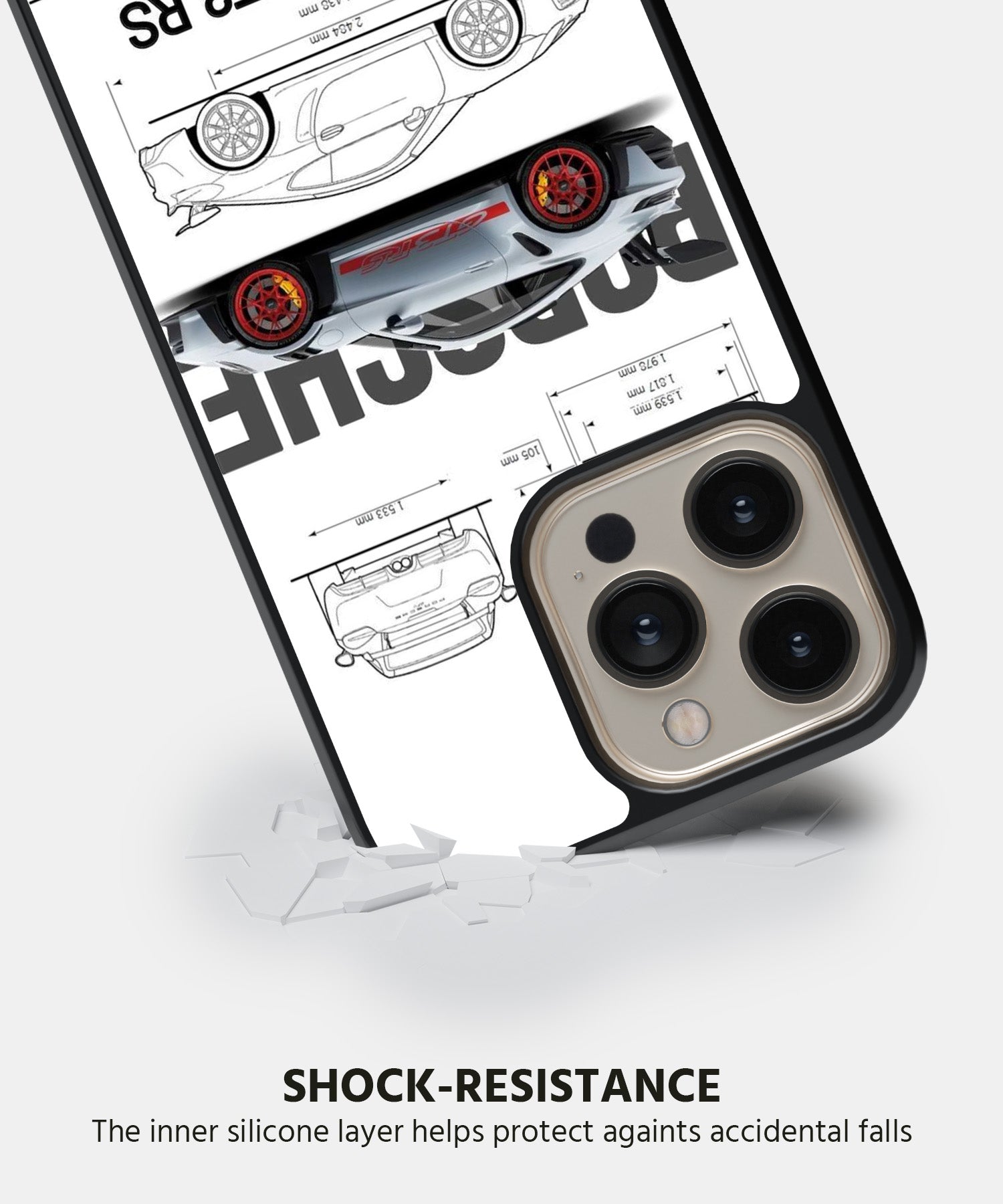 Sports Car (Porsche The 911 GT3 RS) Mobile Back Cover
