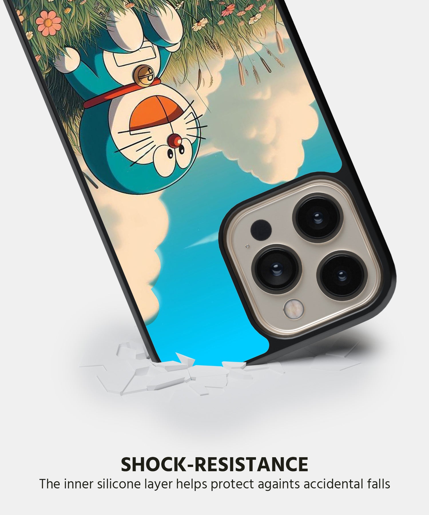 Cartoon (Happy Doreamon) Mobile Back Cover