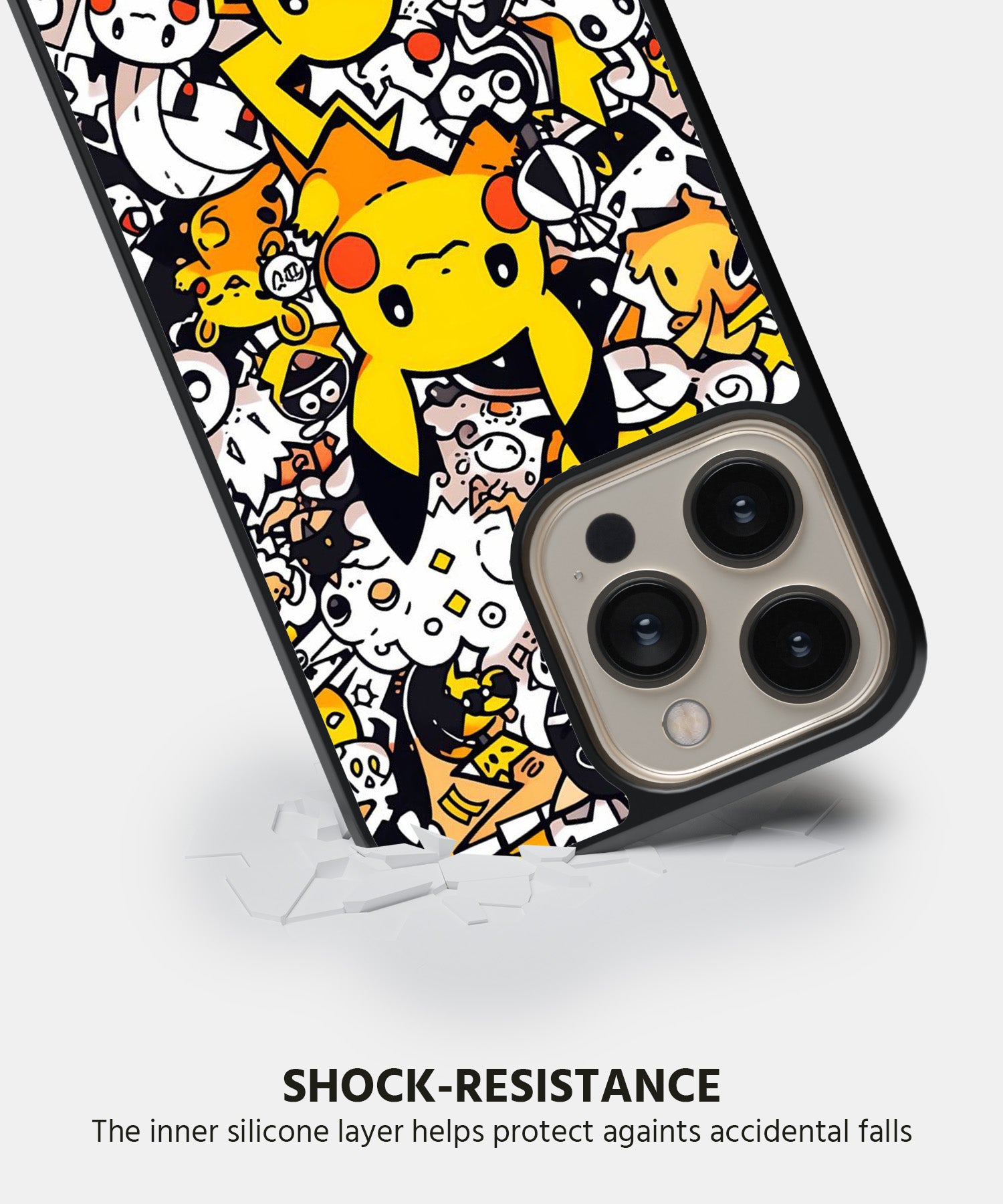 Cartoon (Pichu Pikachu) Mobile Back Cover