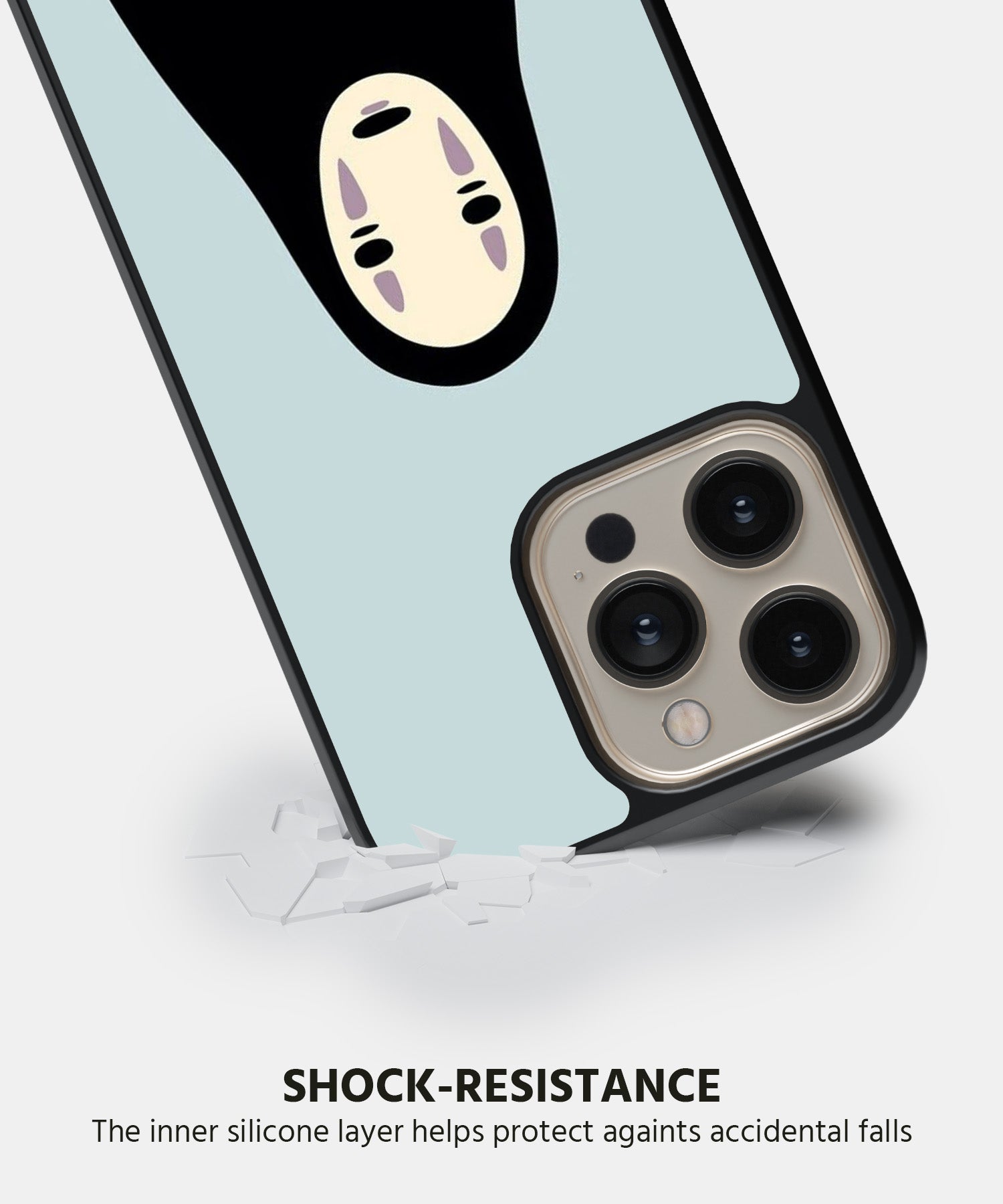 Spirited Away No Face Mobile Back Cover