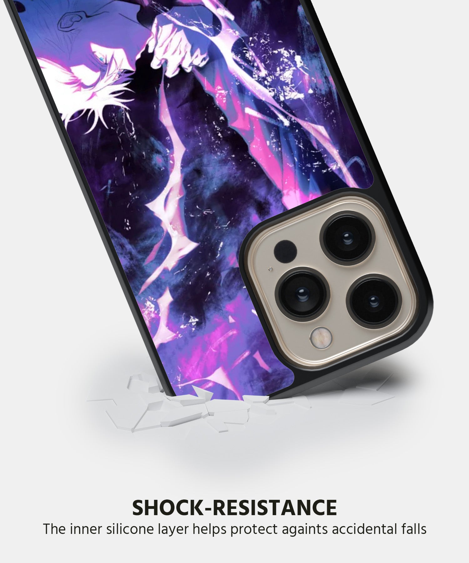 Gojo Satoru Using Infinity Void Mobile Back Cover