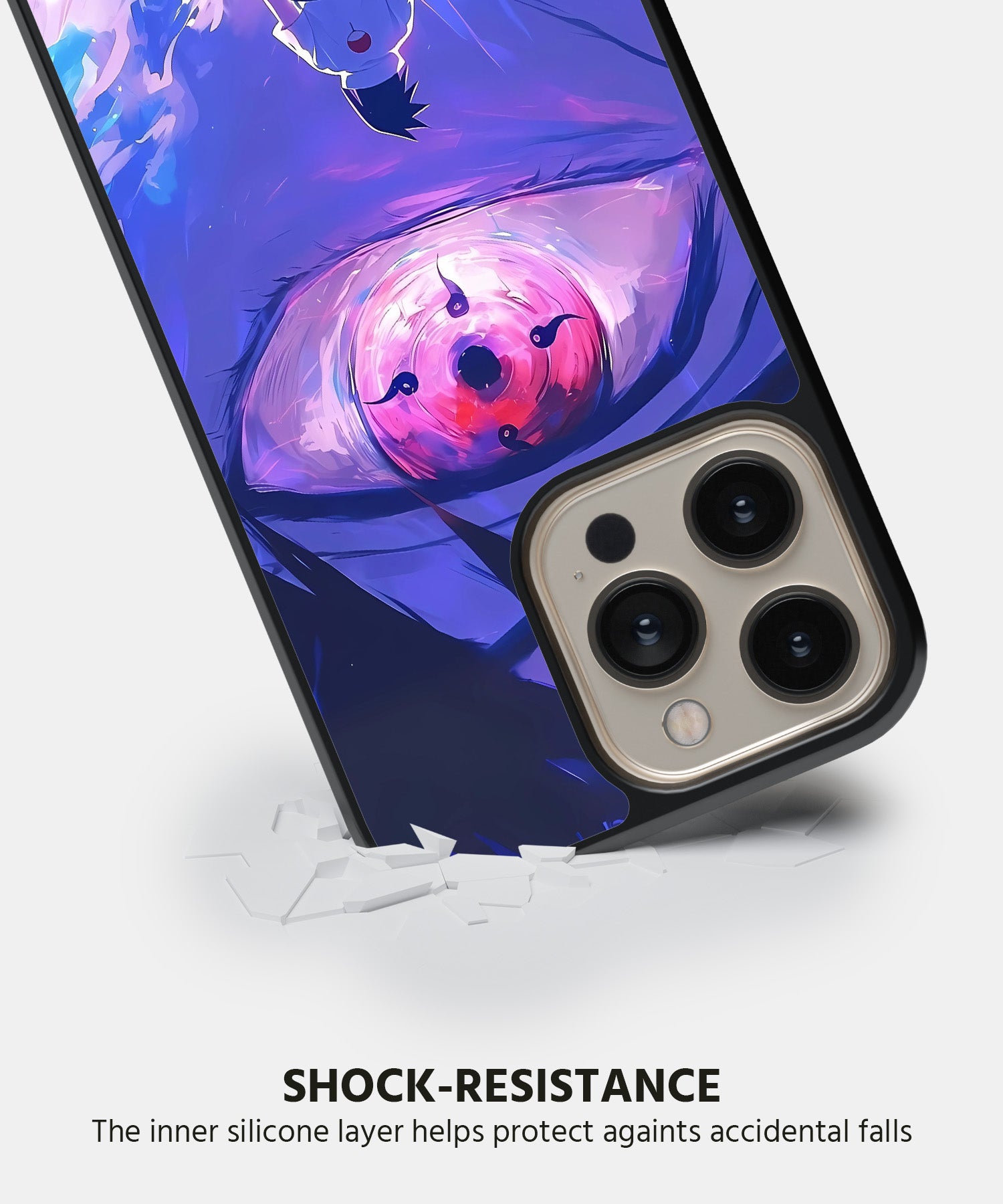 Sasuke Sharingan Mobile Back Cover