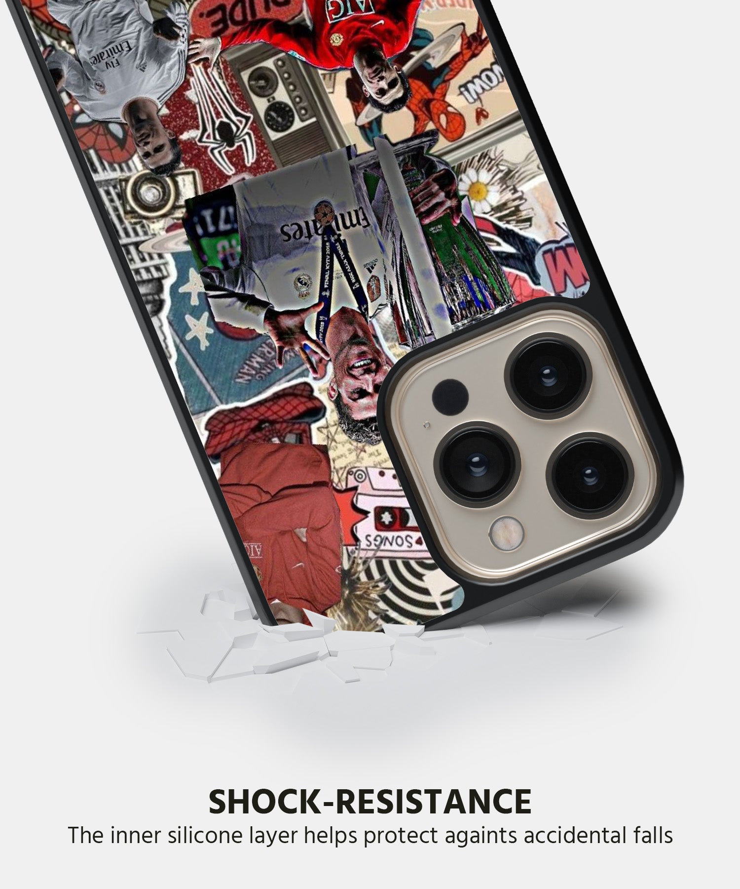 Football (Ronaldo x Spiderman) Mobile Back Cover