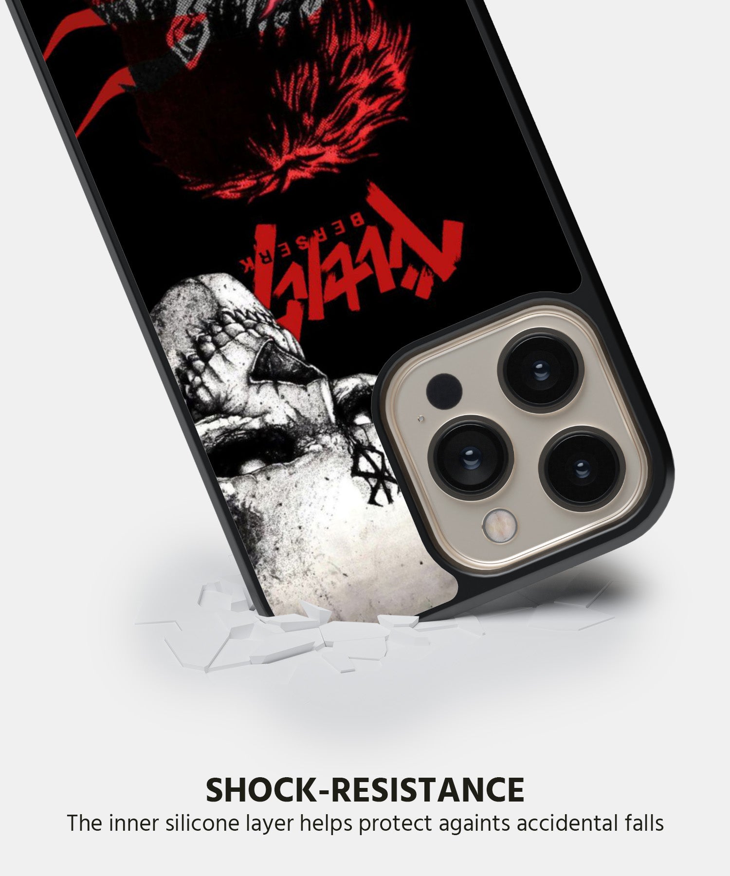 Berserk  (Berserk Skull) Mobile Back Cover