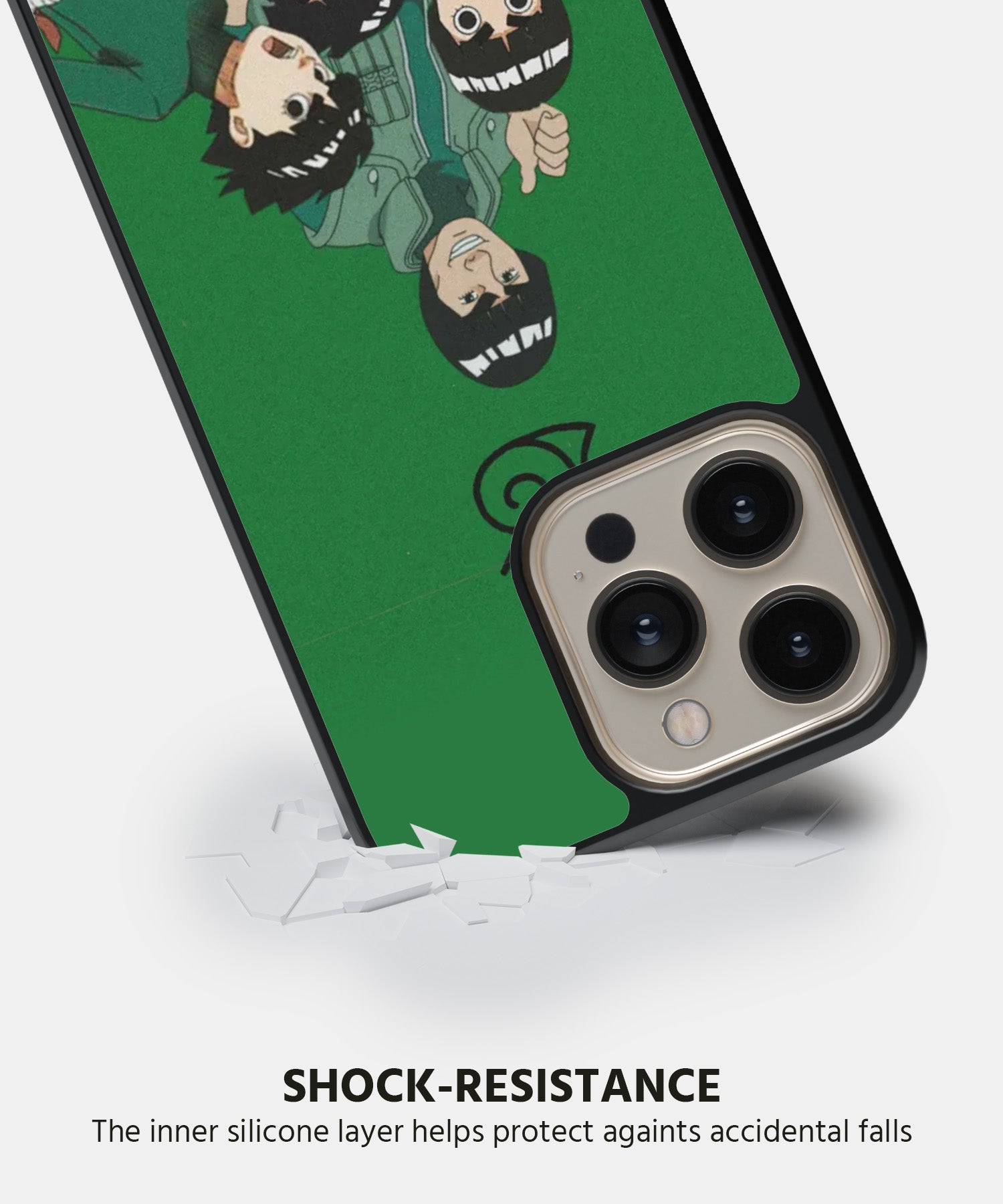 Might Guy Rocklee Mobile Back Cover