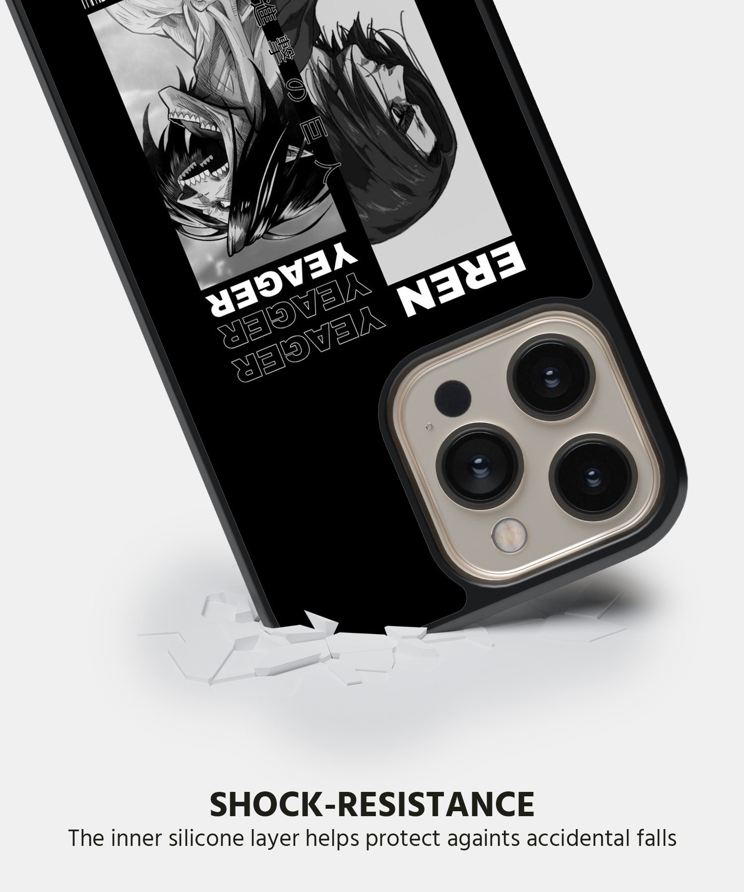 Attack On Titan (Eren X Attack Titan) Mobile Back Cover