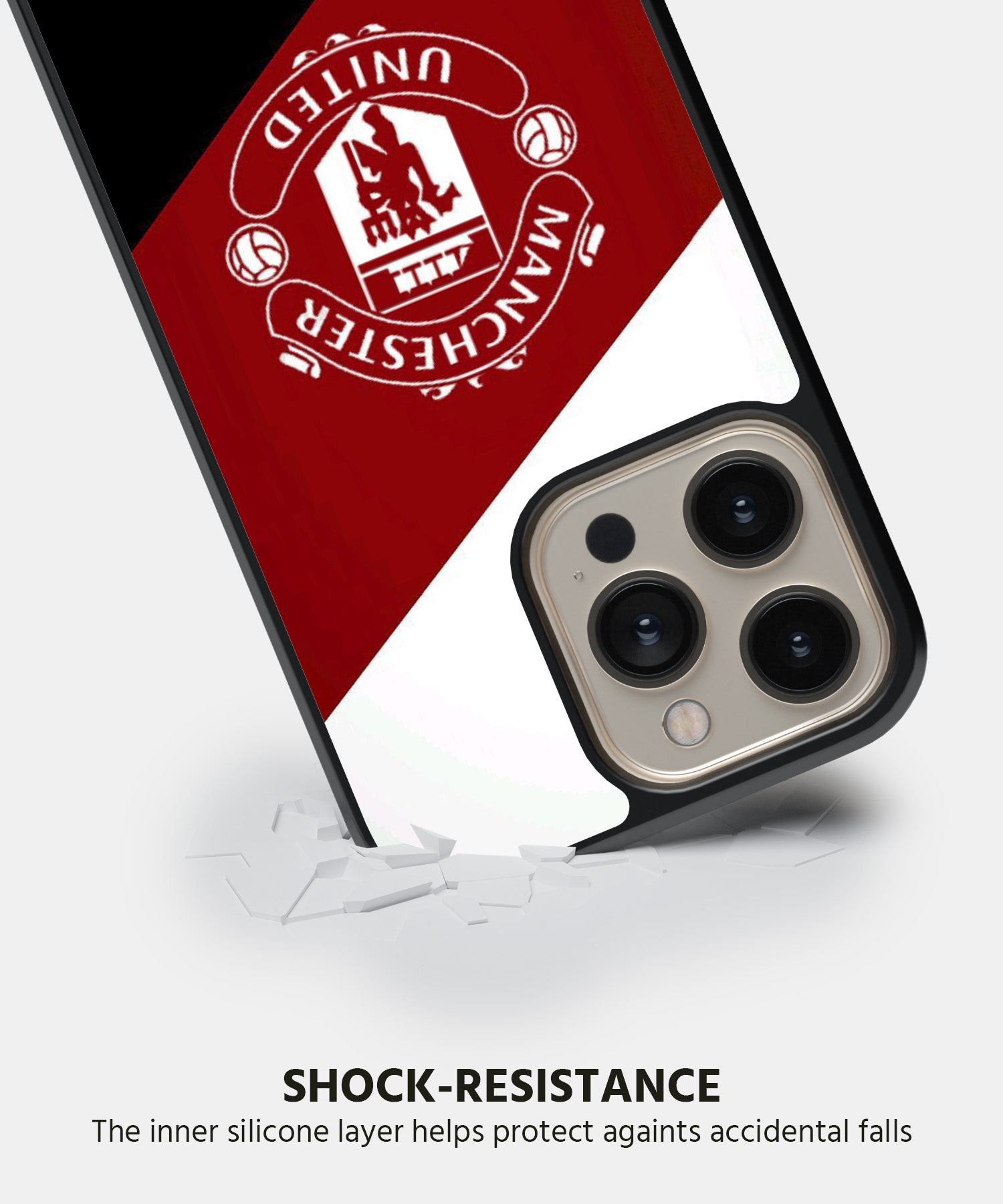 Football (Manchester United Adidas) Mobile Back Cover