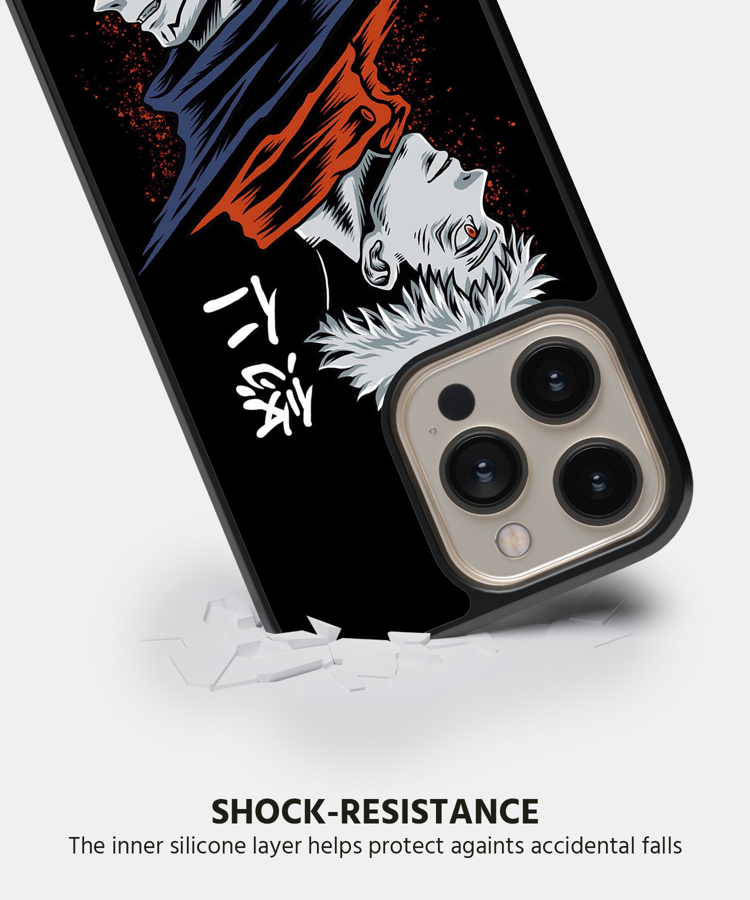 Upside Down Anime Mobile Back Cover